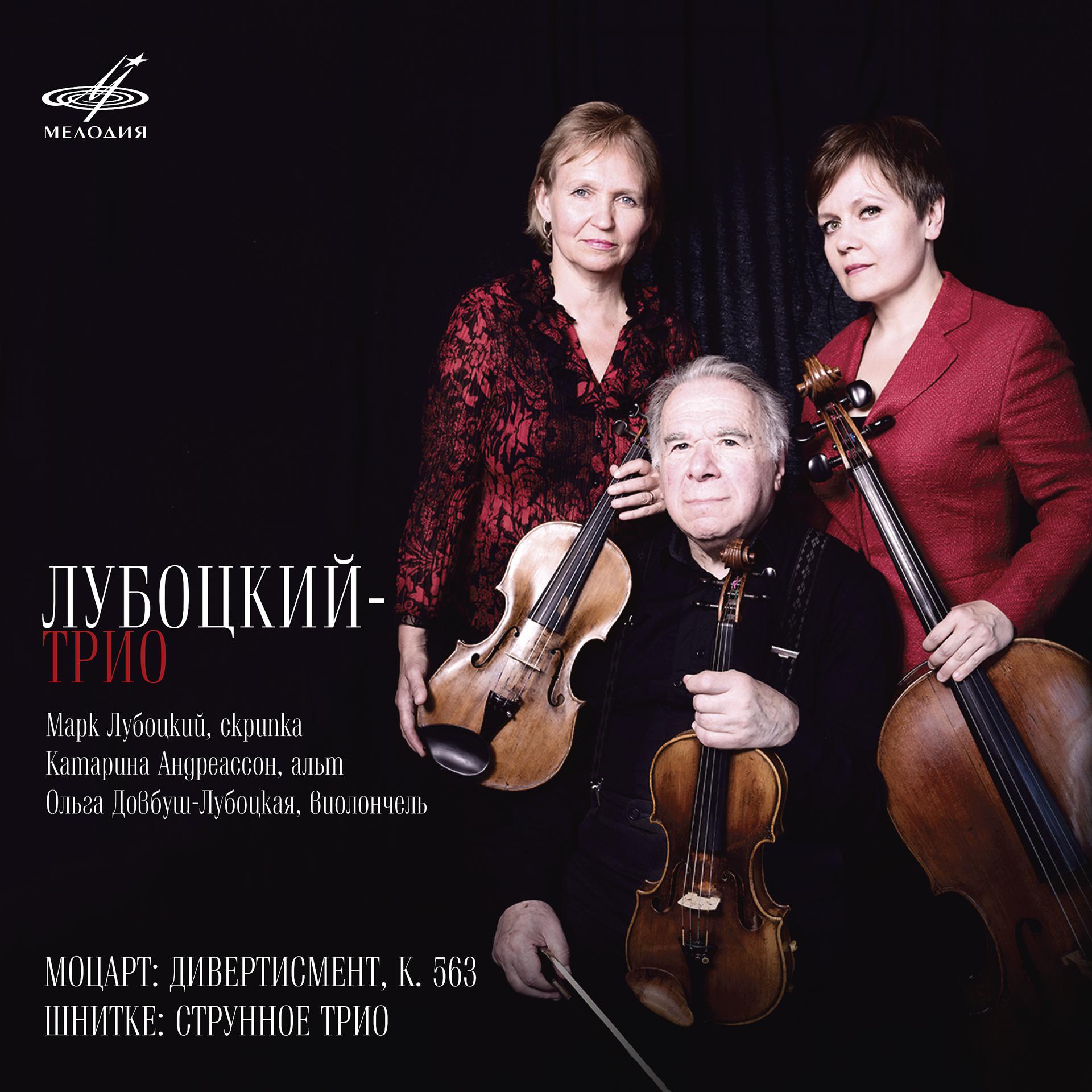 Постер альбома Лубоцкий-трио: Моцарт, Шнитке