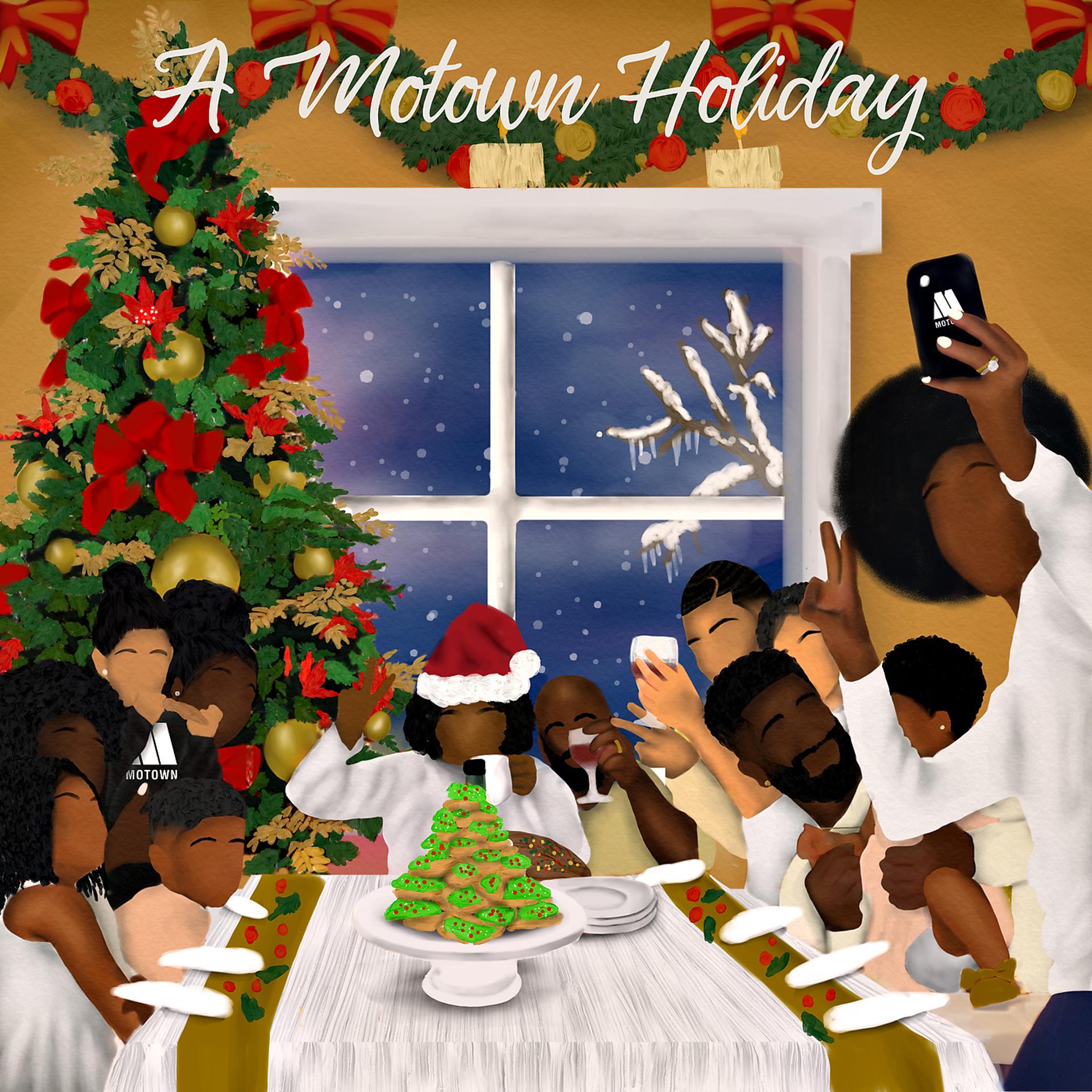 Постер альбома A Motown Holiday