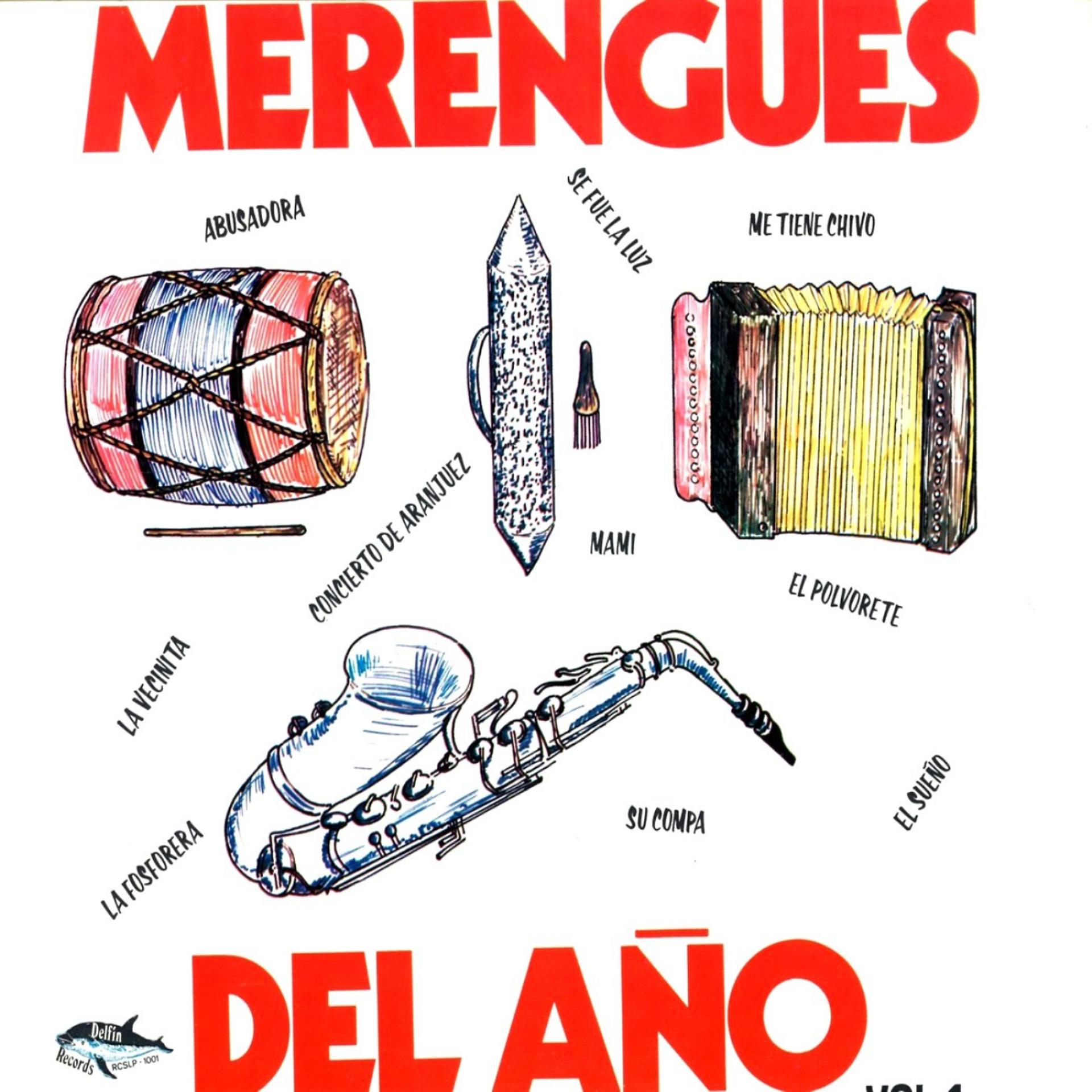 Постер альбома Merengues Del Ano- Vol. 1