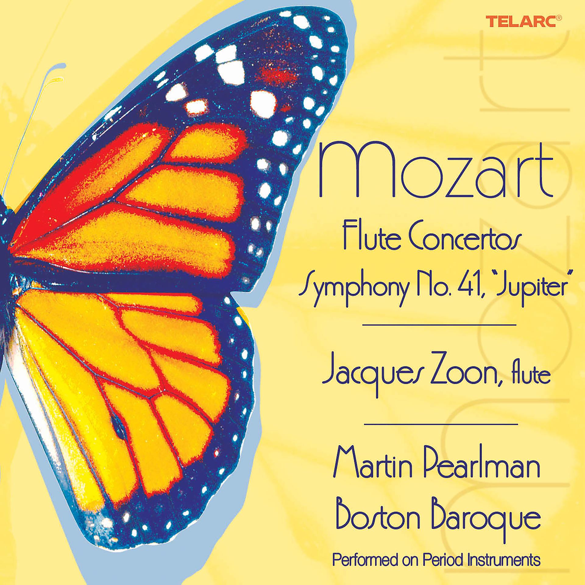 Постер альбома Mozart: Flute Concertos & Symphony No. 41 in C Major, K. 551 "Jupiter"