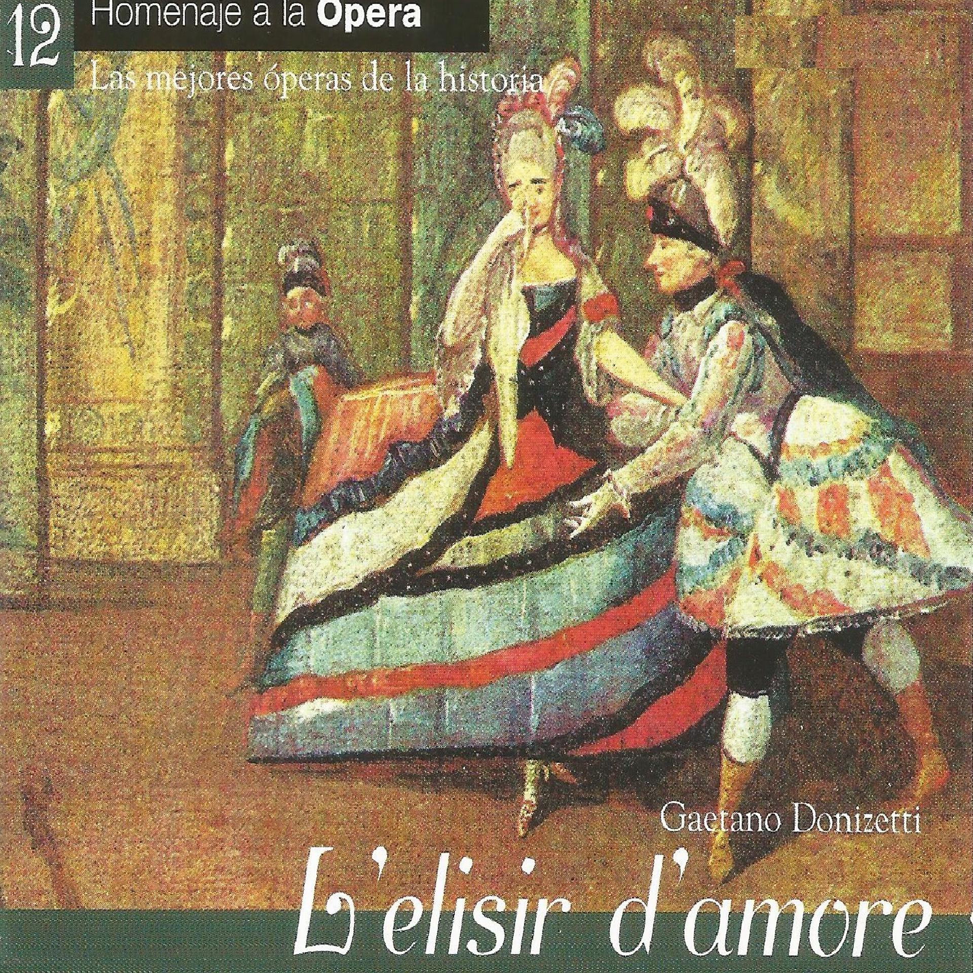 Постер альбома L'elisir d'amore - Gaetano Donizetti