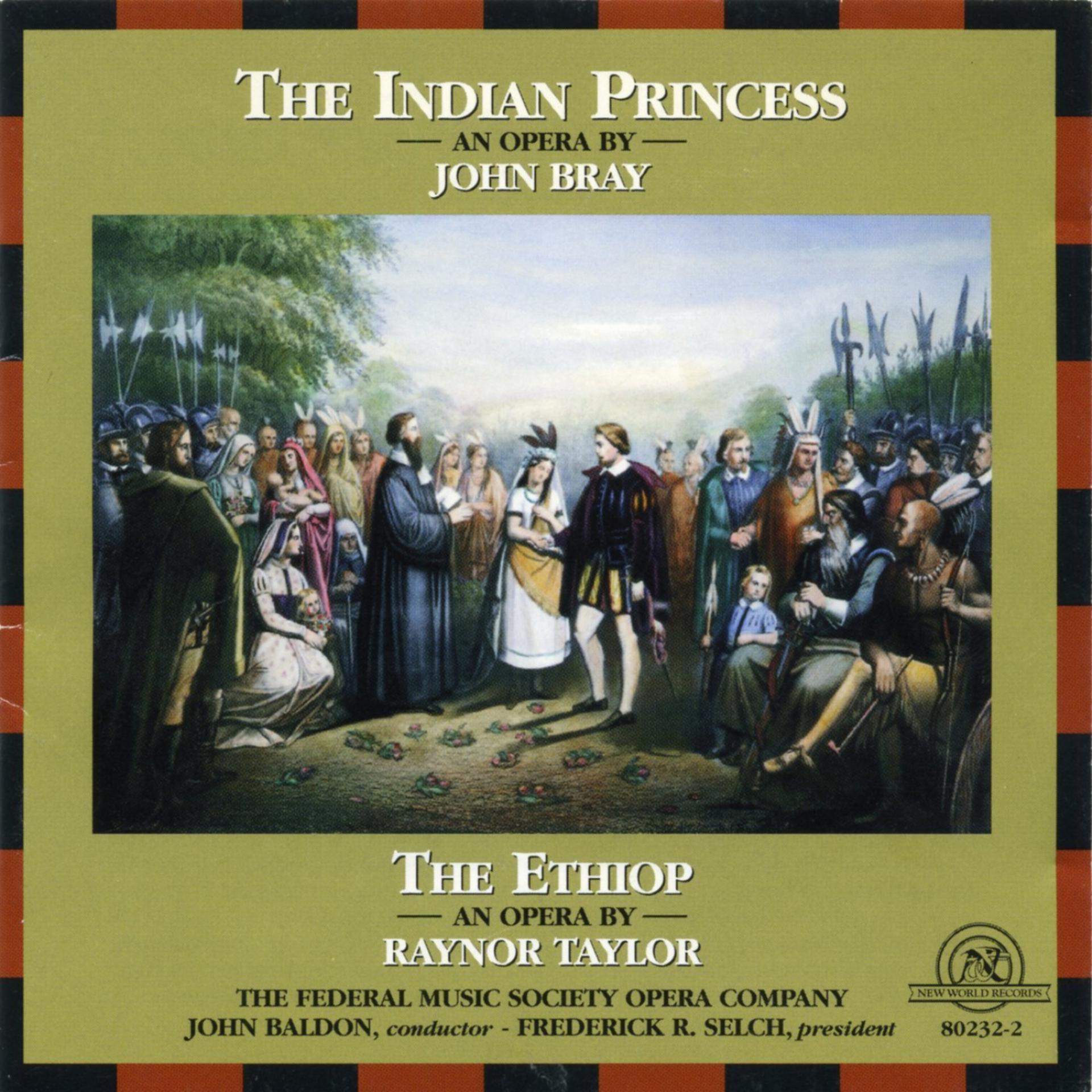 Постер альбома The Indian Princess/The Ethiop