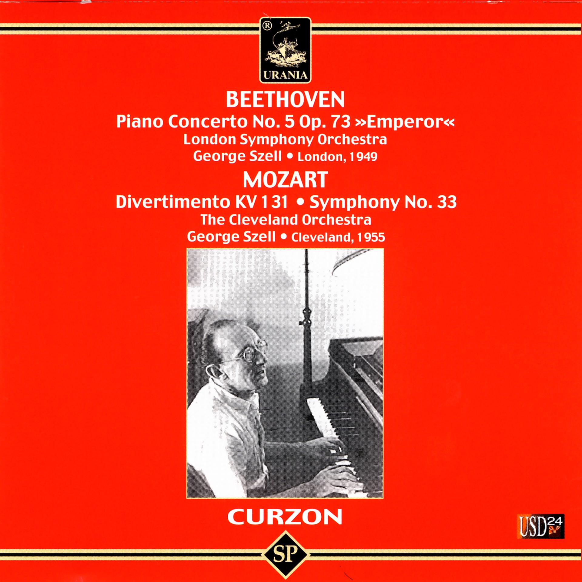 Постер альбома Clifford Curzon Plays Beethoven & Mozart