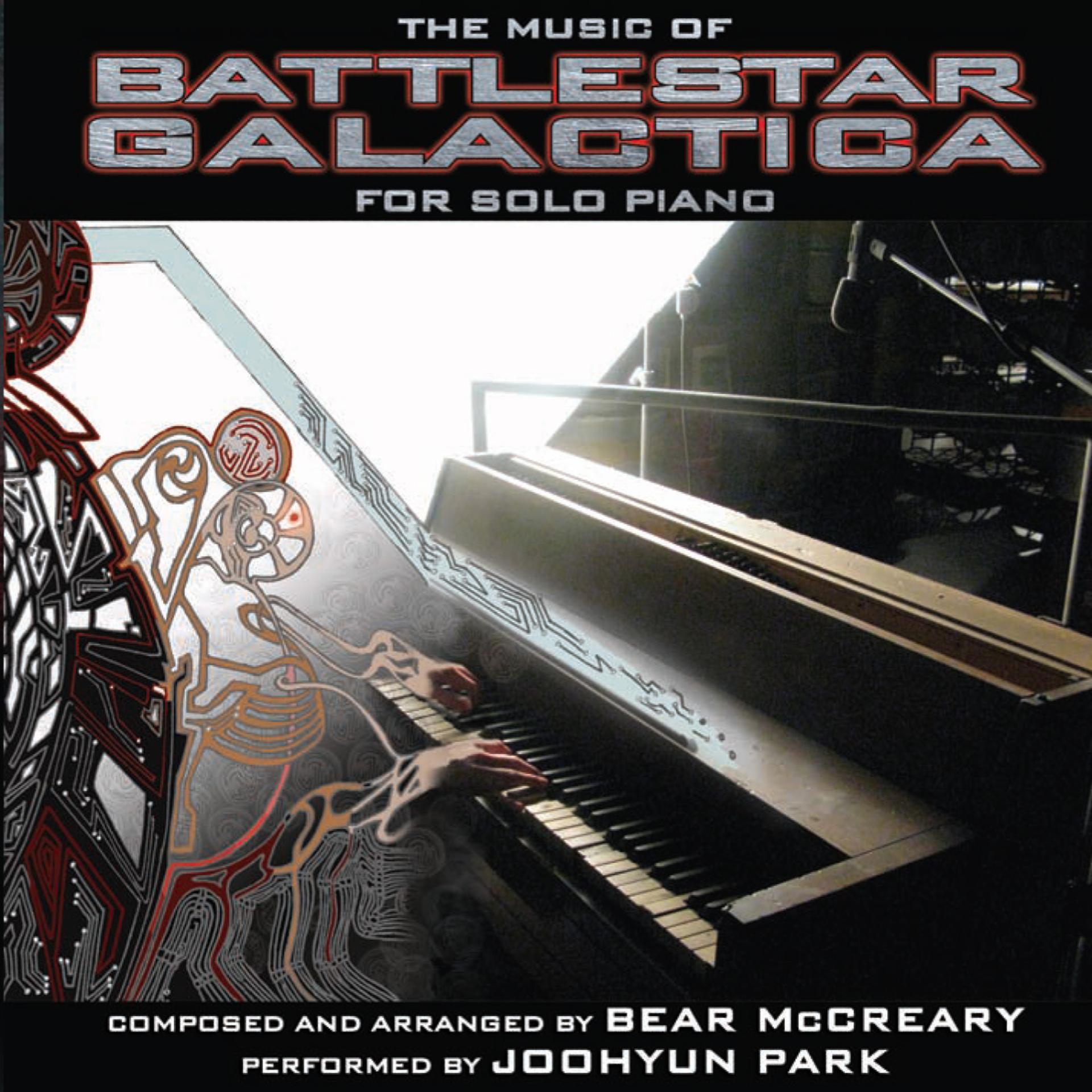 Постер альбома The Music of Battlestar Galactica for Solo Piano