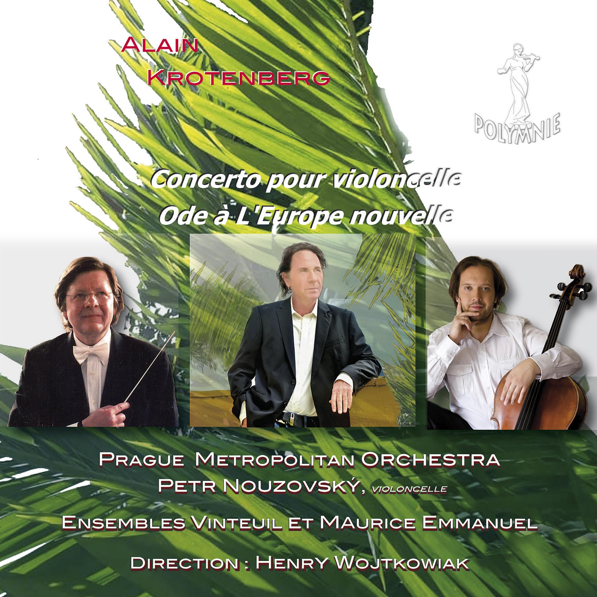Постер альбома A. Krotenberg: Concerto pour violoncelle / Ode à l'Europe nouvelle
