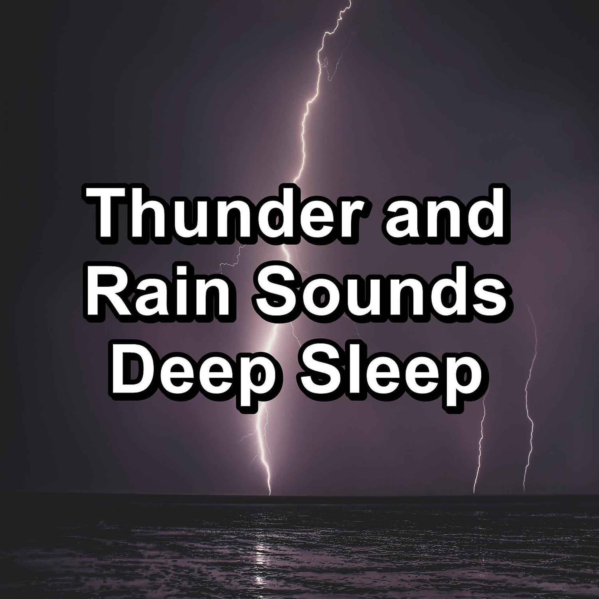 Постер альбома Thunder and Rain Sounds Deep Sleep