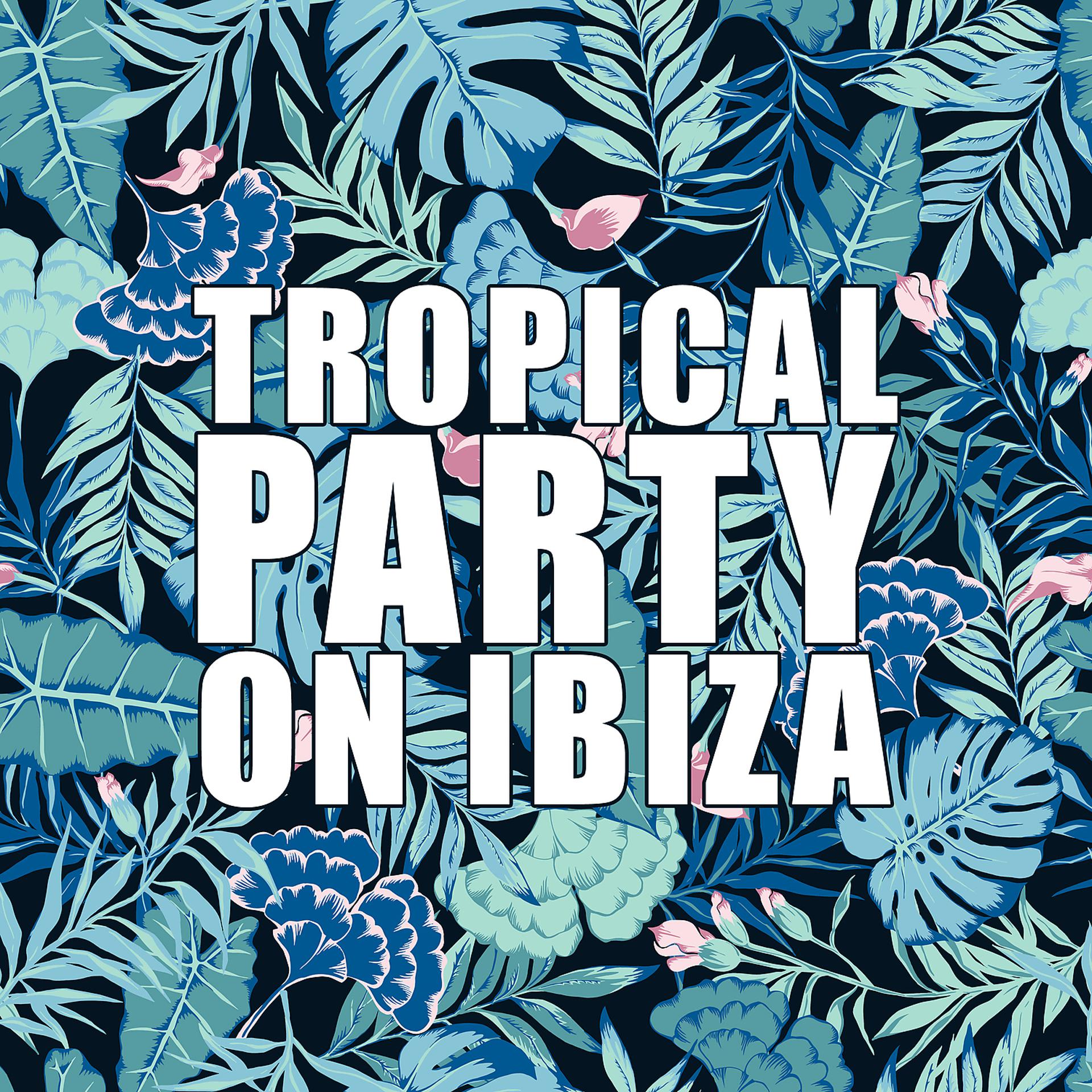 Постер альбома Tropical Party on Ibiza: Sunset Chill Out Lounge, Ibiza Paradise Café Chillout Music