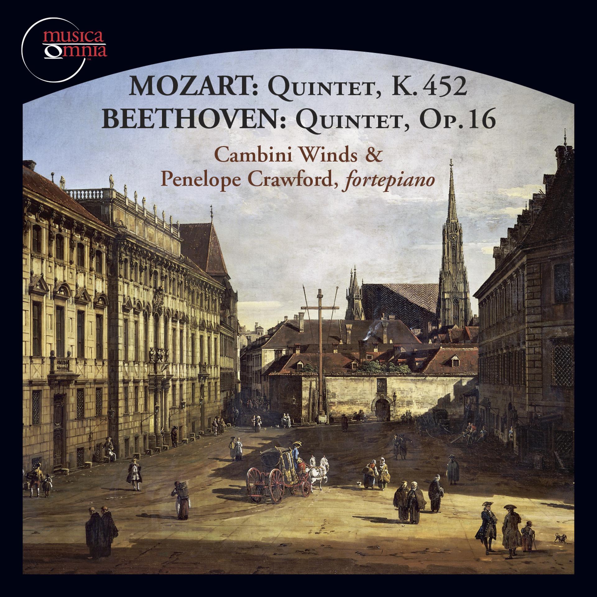 Постер альбома Mozart / Beethoven - Quintet in E Flat Major, K. 452 / Quintet in E Flat Major, op. 16