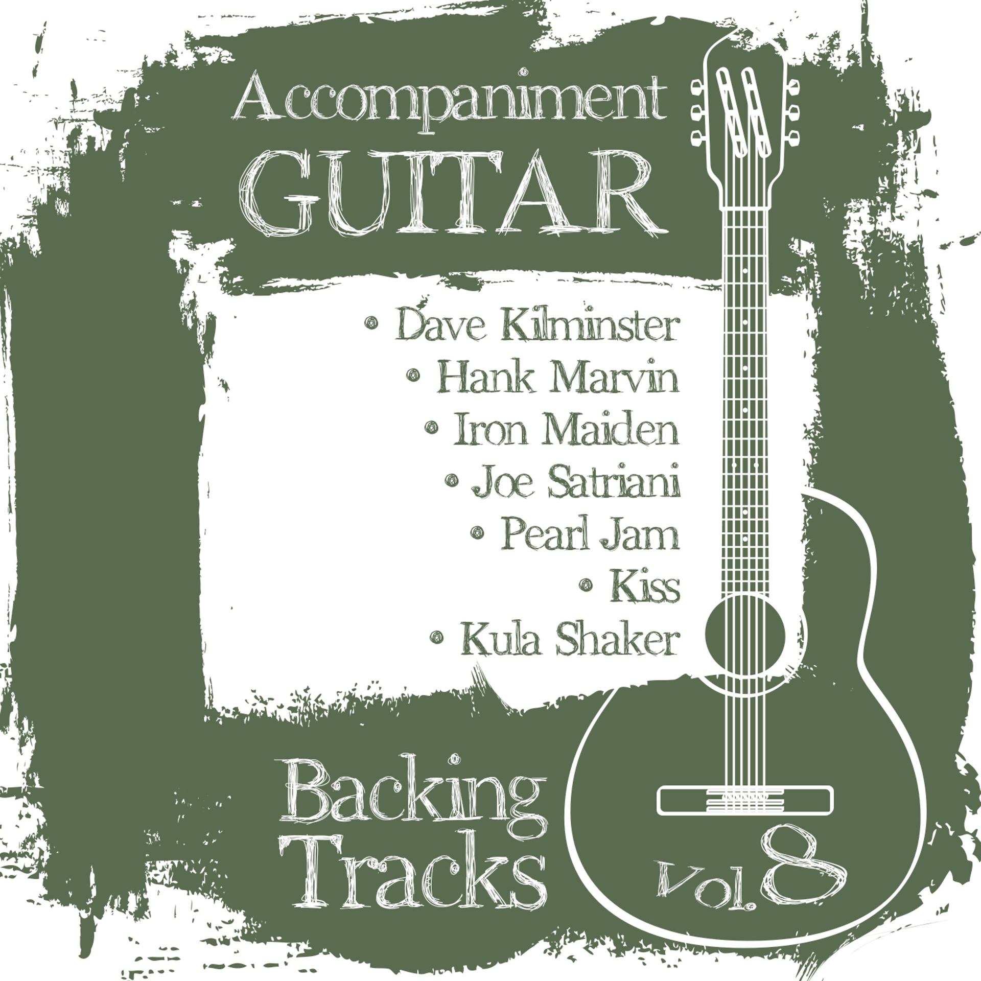 Постер альбома Accompaniment Guitar Backing Tracks (Dave Kilminster / Hank Marvin / Iron Maiden / Joe Satriani / Pearl Jam / Kiss / Kula Shaker), Vol.8