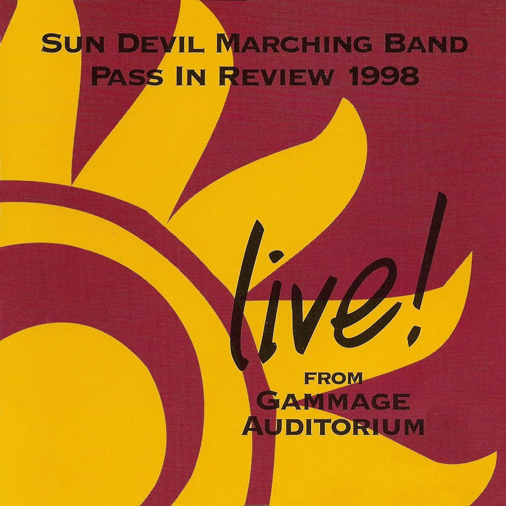 Постер альбома Sun Devil Marching Band Pass In Review 1998