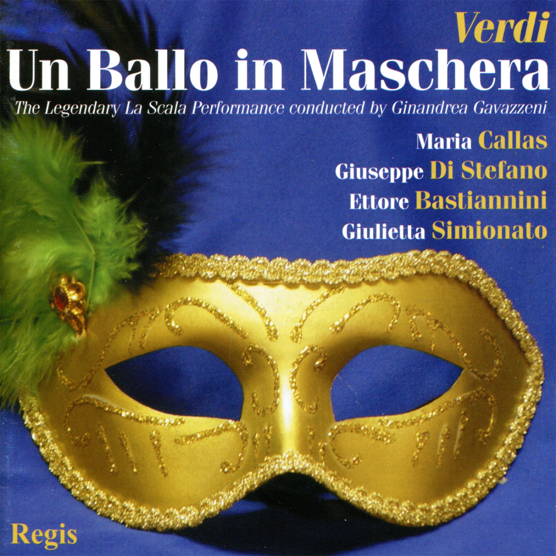 Постер альбома Verdi: Un Ballo in Maschera