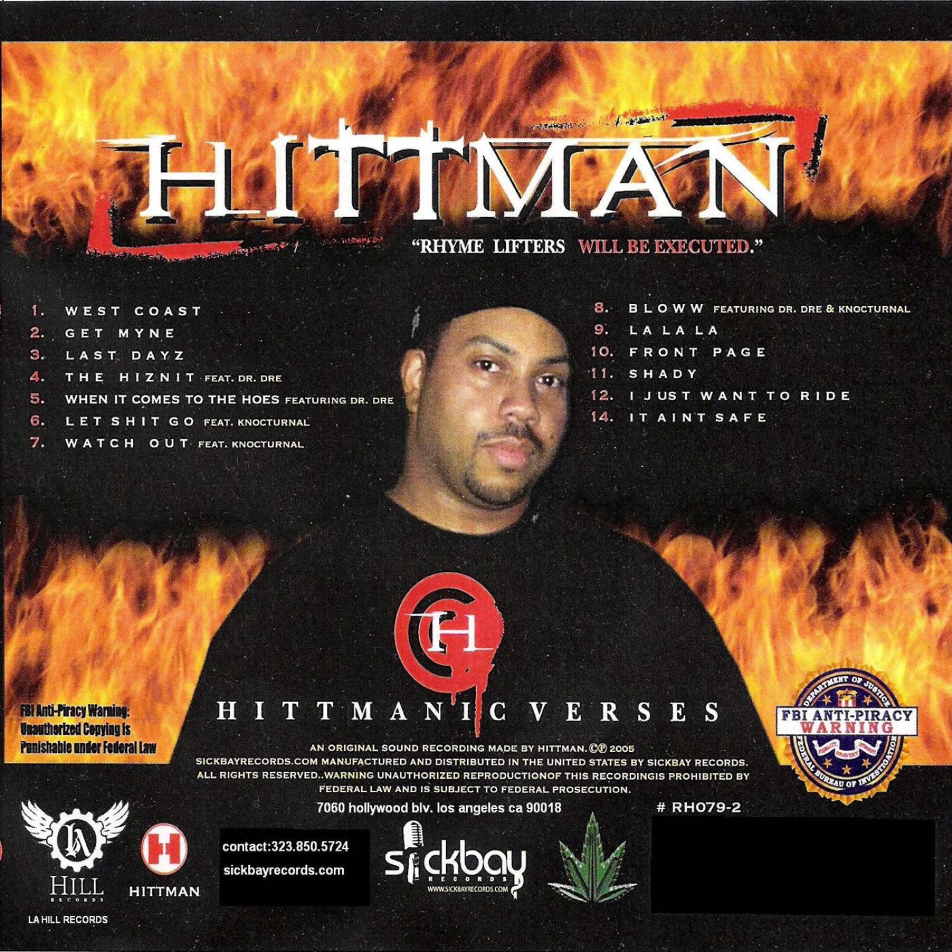 Постер альбома Hittmanic Verses