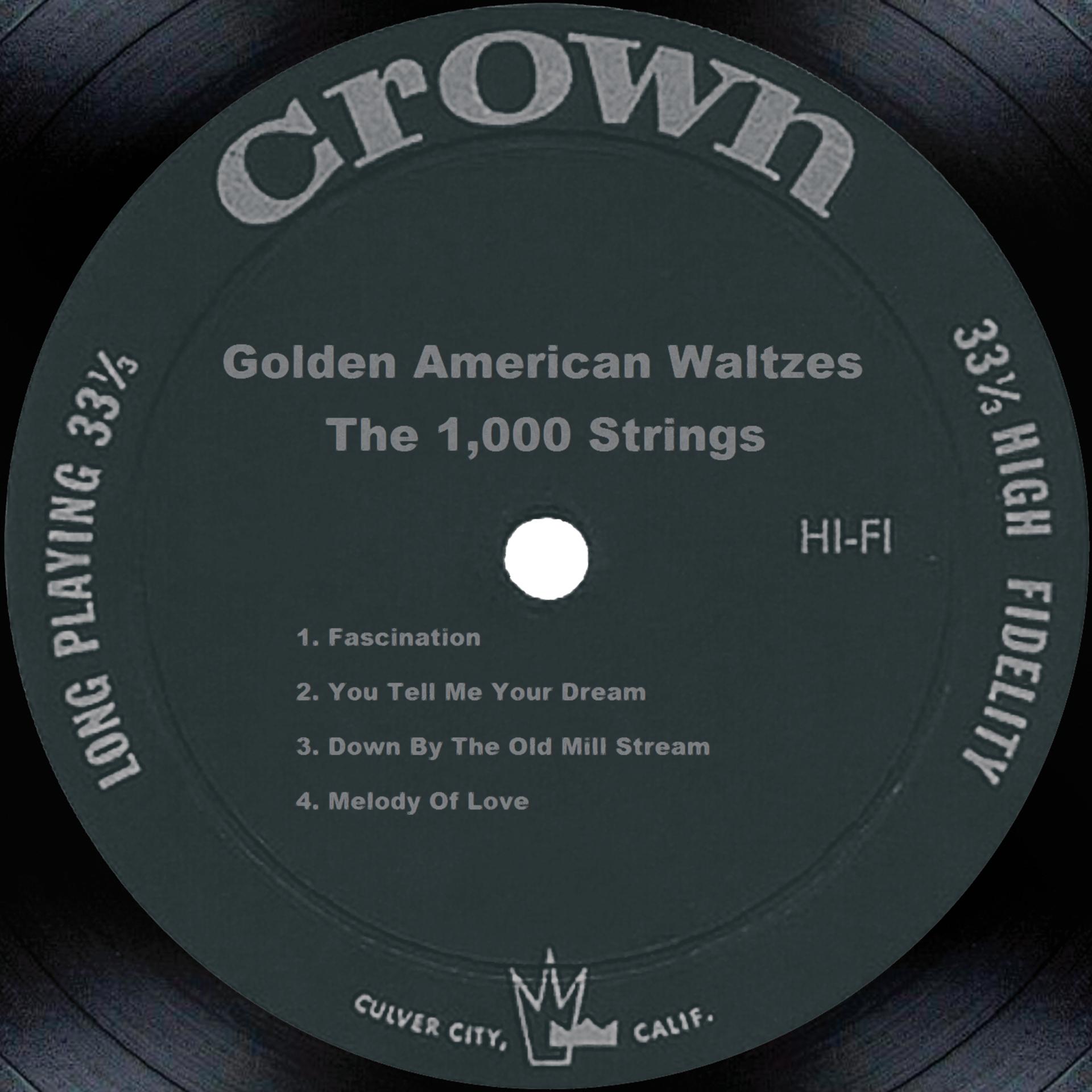 Постер альбома More Golden American Waltzes