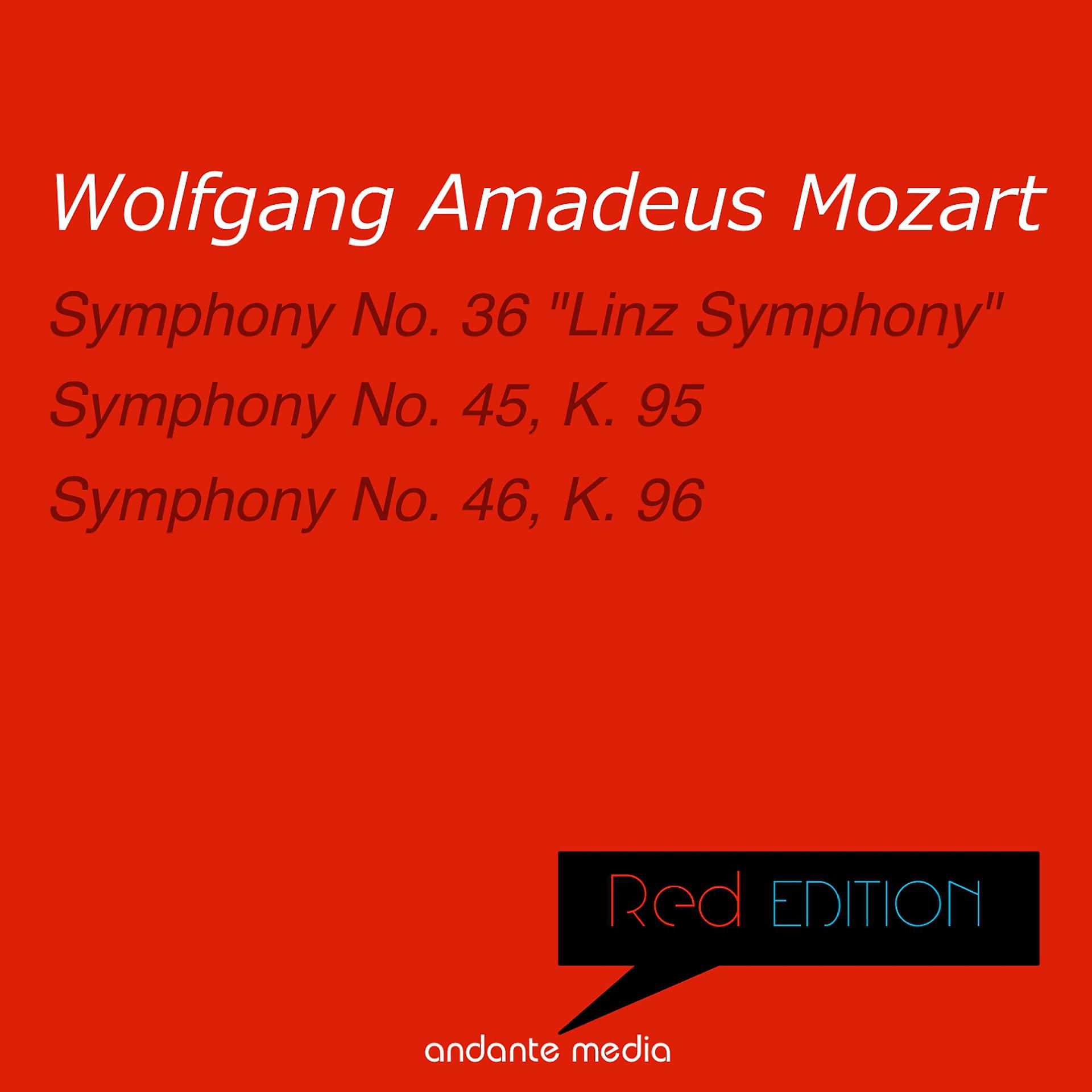 Постер альбома Red Edition - Mozart: Symphony No. 36 "Linz Symphony" & Nos. 45-46