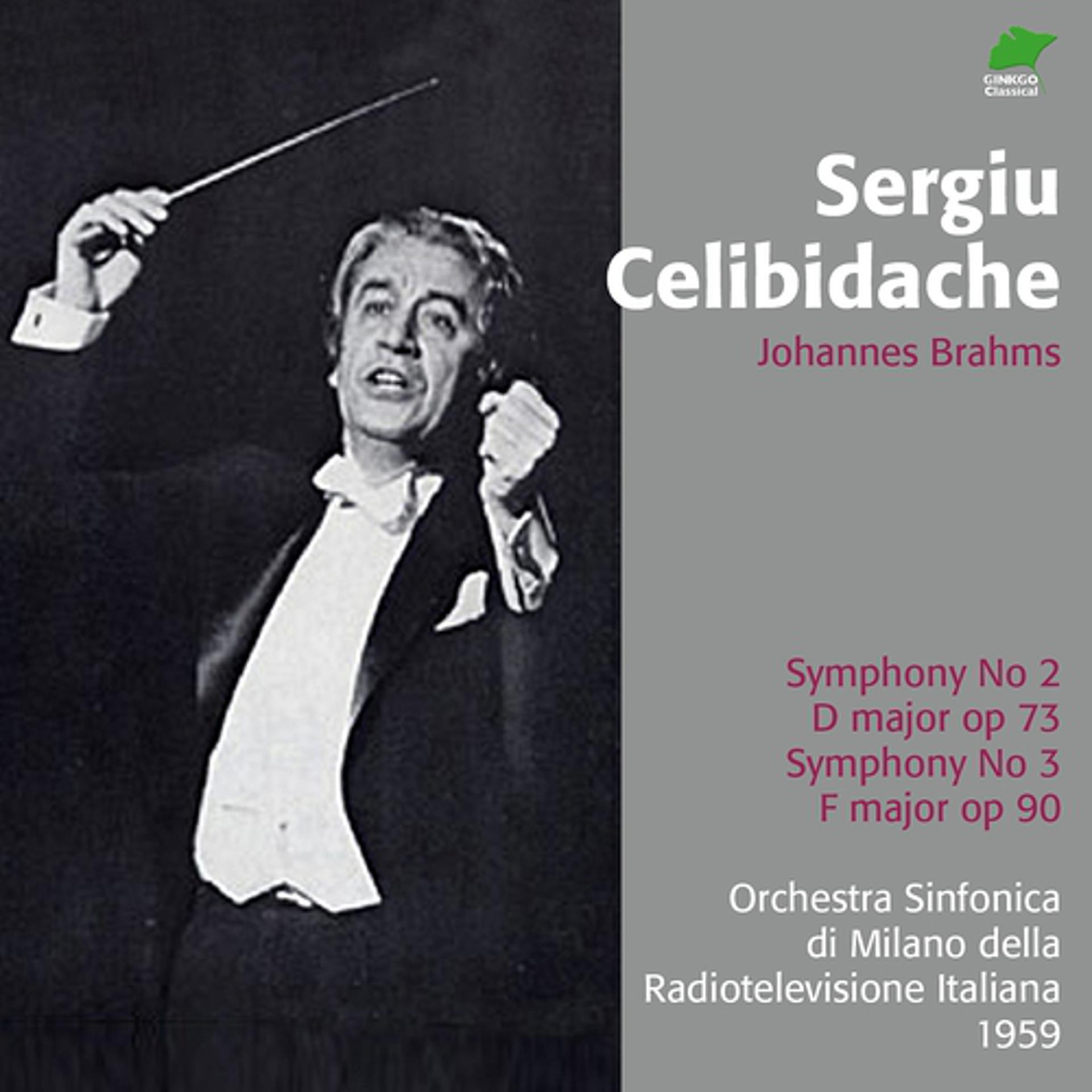 Постер альбома Johannes Brahms: Symphony No. 2 in D Major, Op. 73 - Symphony No. 3 in F Major, Op. 90