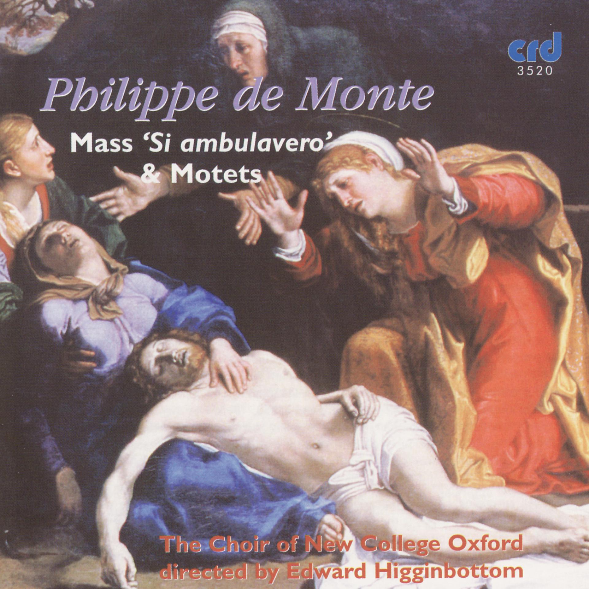 Постер альбома de Monte: Mass Si Ambulavero & Motets