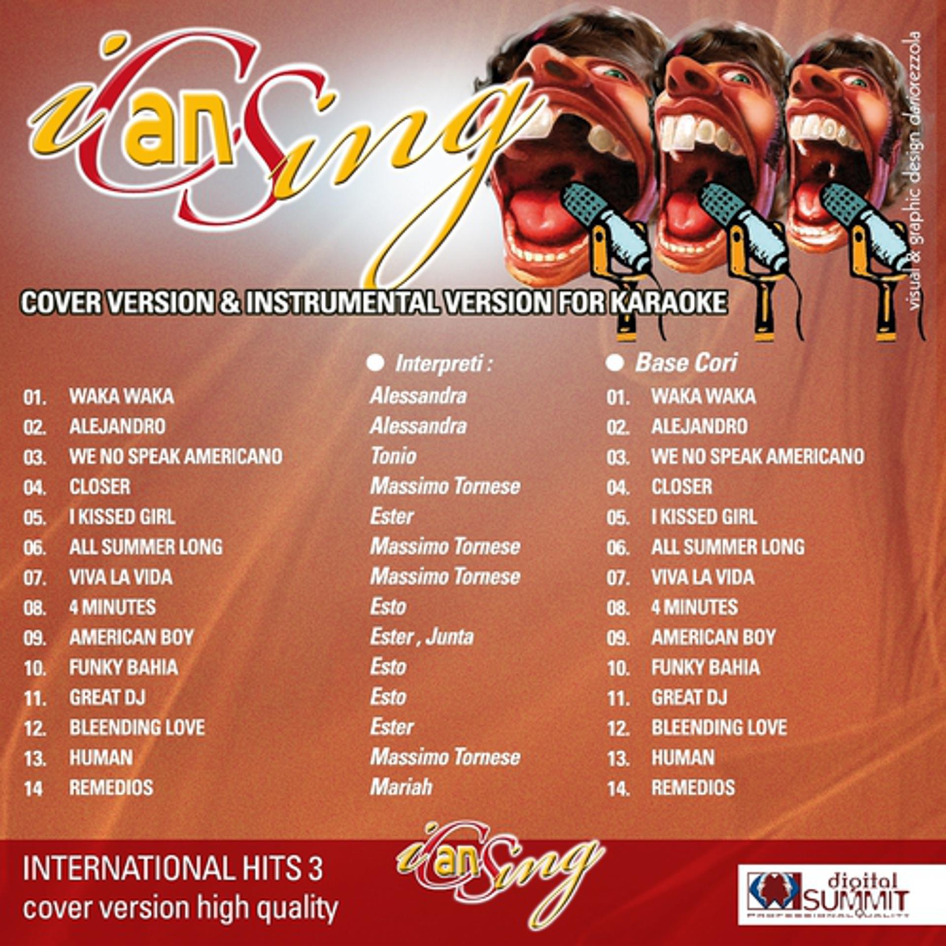 Постер альбома I Can Sing International Hits, Vol. 3