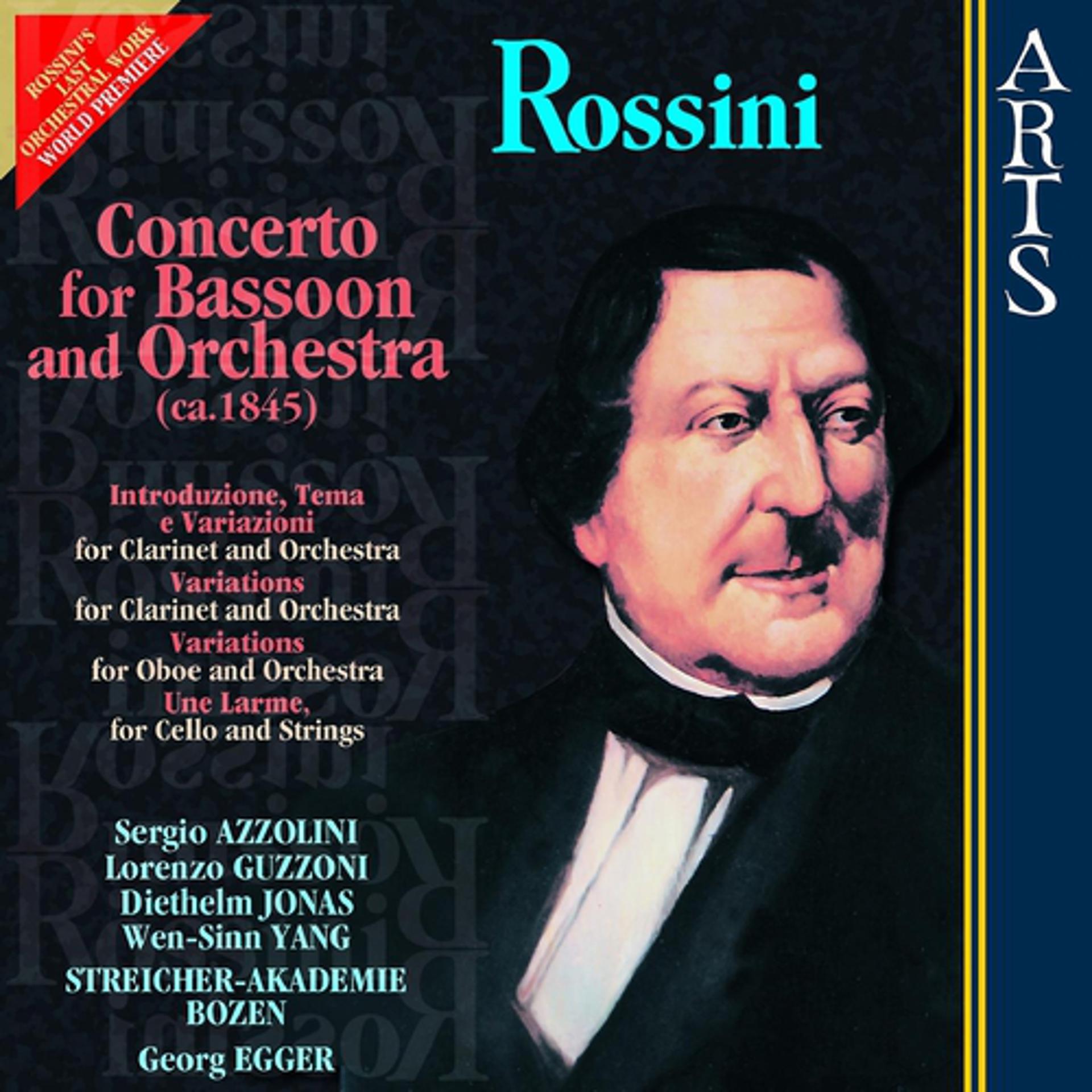 Постер альбома Rossini: Concerto for Bassoon and Orchestra