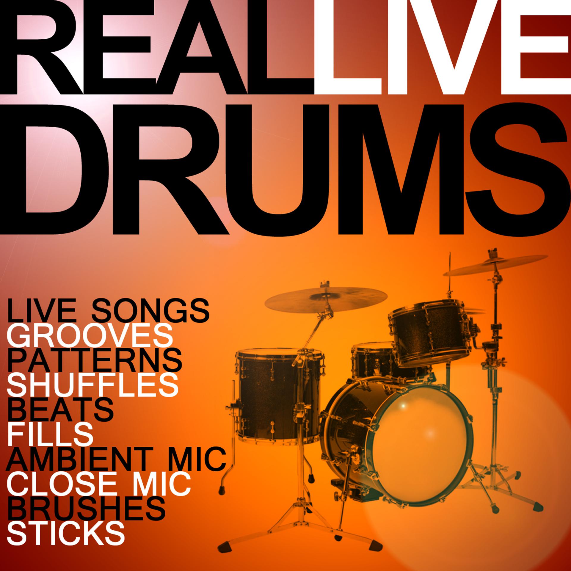 Постер альбома Real Live Drums