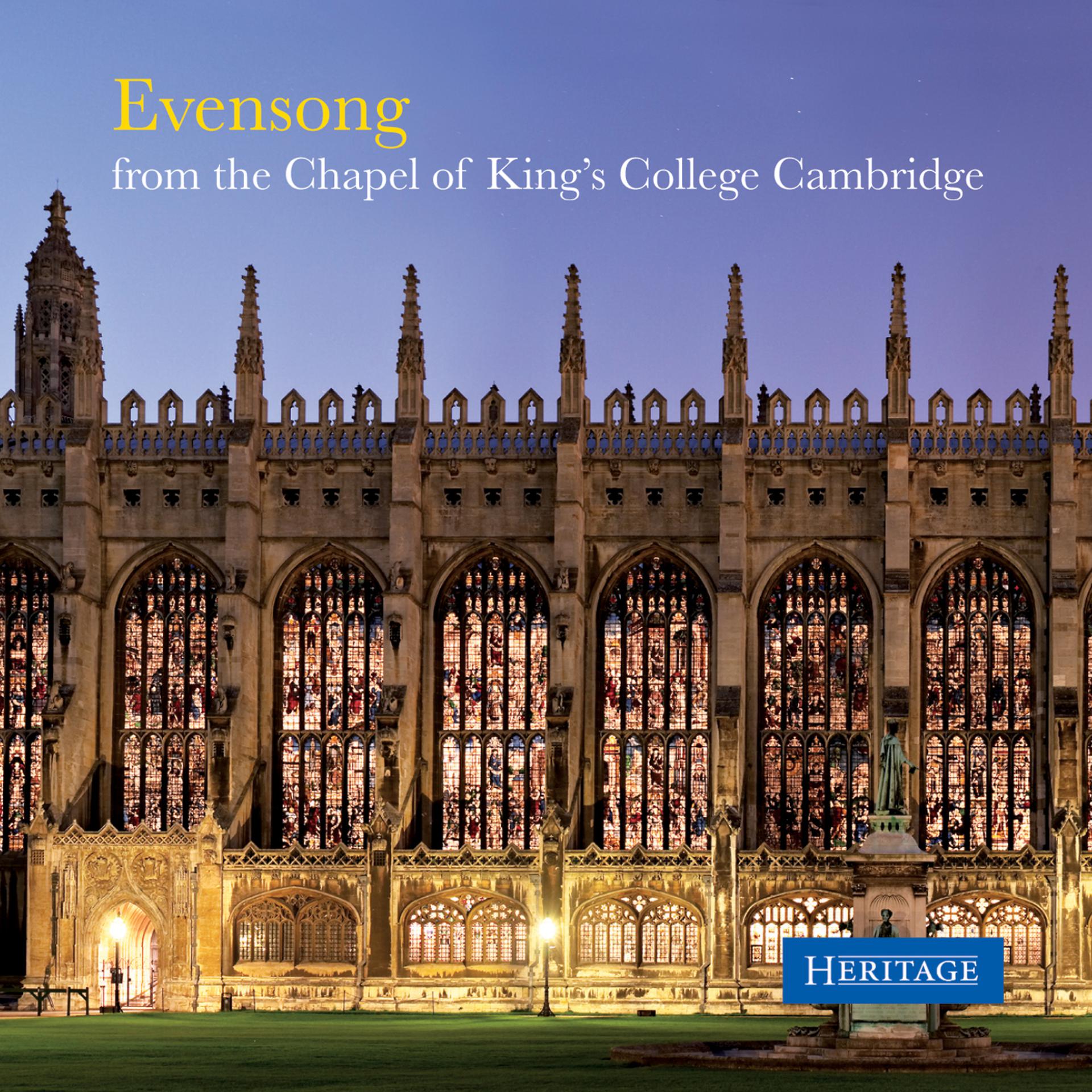 Постер альбома Evensong from the Chapel of King's College Cambridge