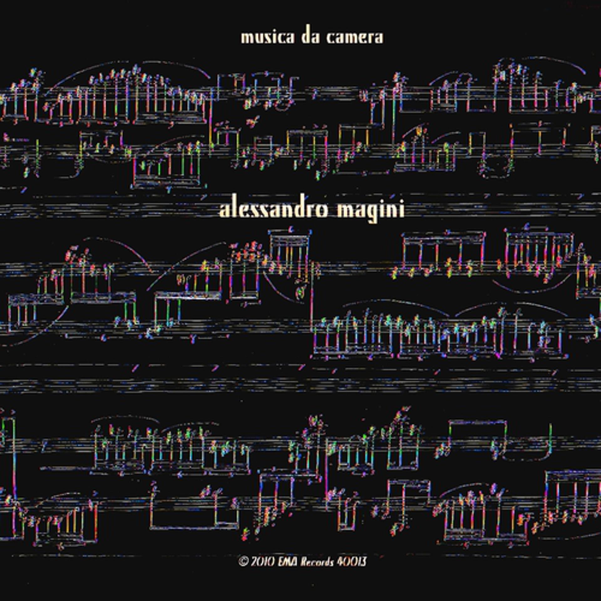Постер альбома Alessandro Magini : Musica da camera, vol. 1