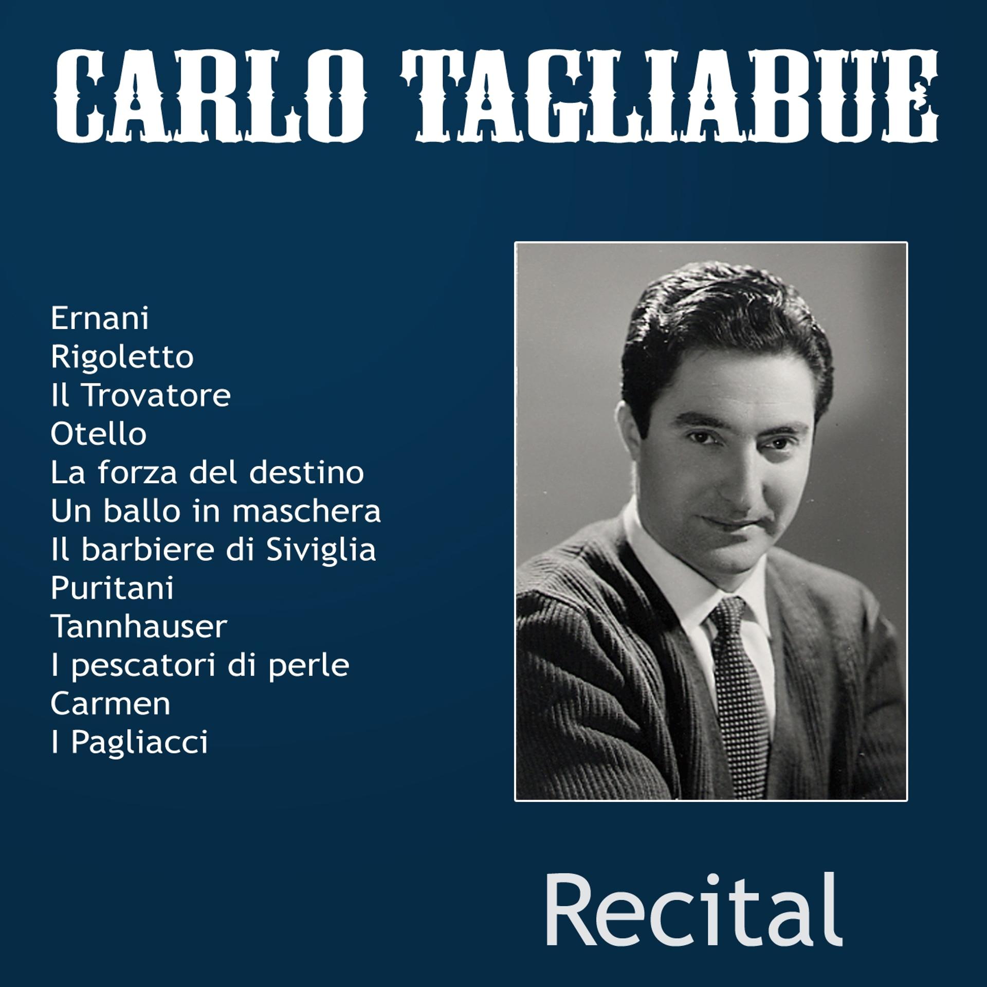 Постер альбома Carlo Tagliabue: Recital