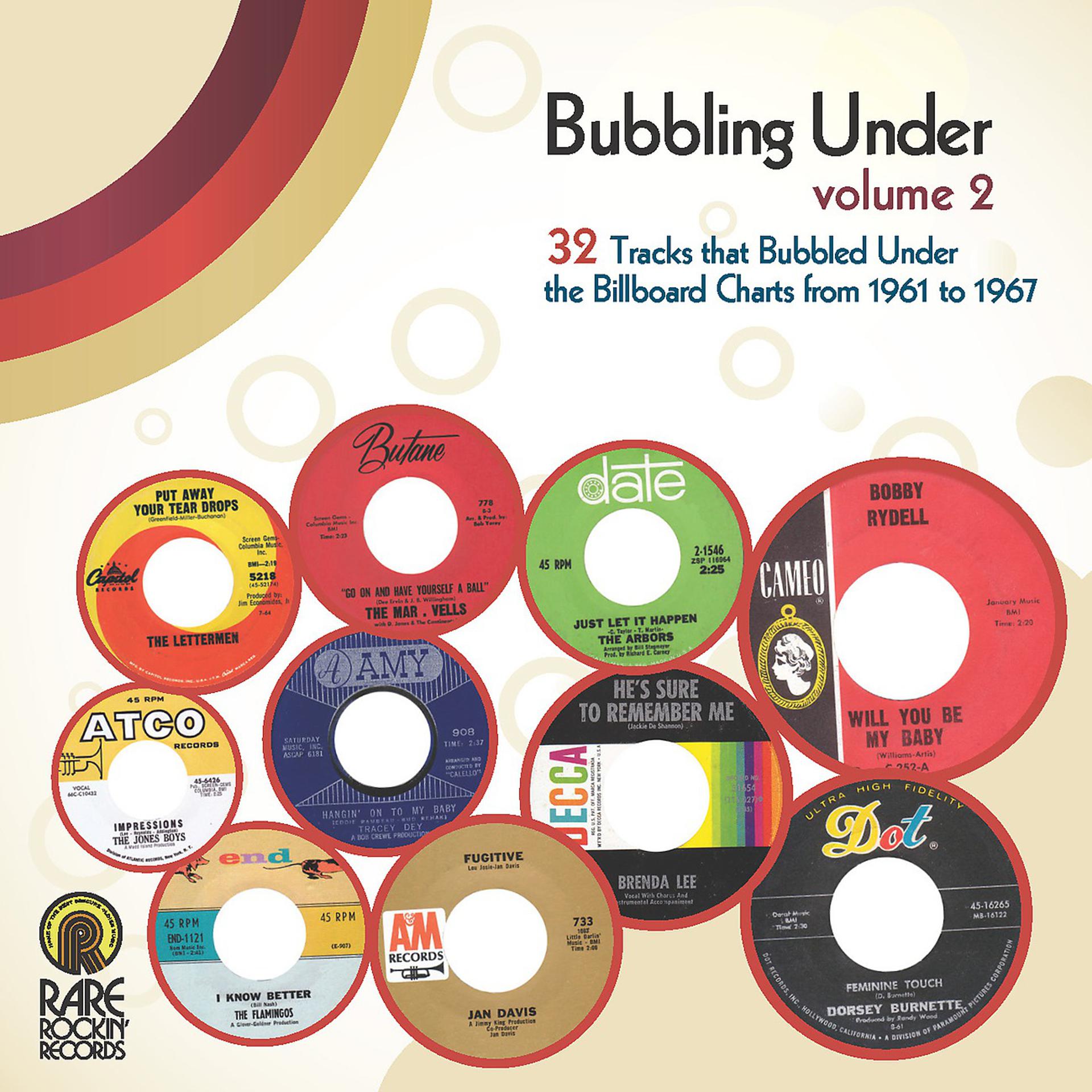 Постер альбома Bubbling Under, Vol. 2: 32 Tracks That Bubbled Under the Billboard Charts from 1961 to 1967