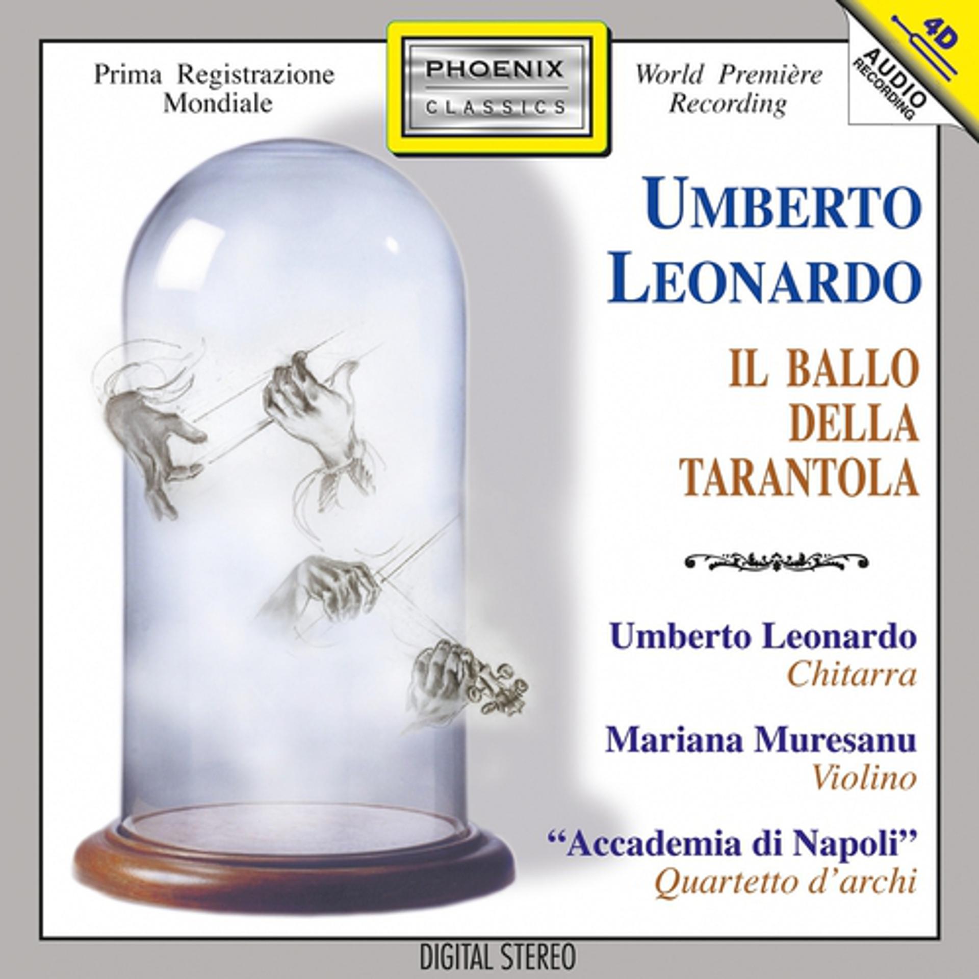Постер альбома Umberto Leonardo: Il ballo della tarantola
