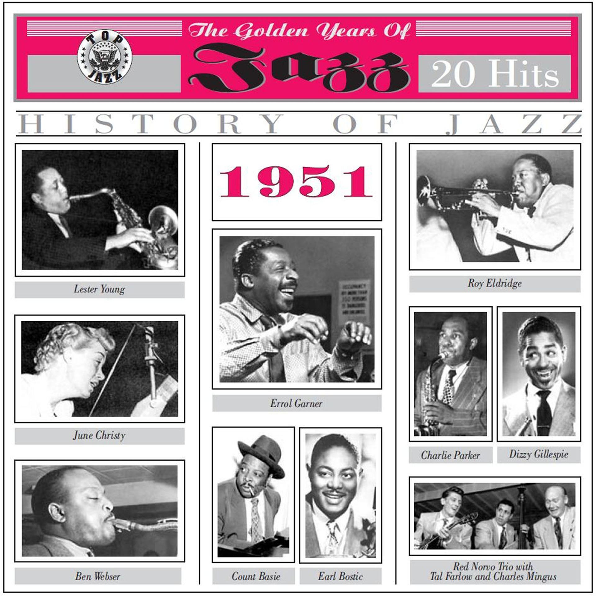 Постер альбома The Golden Years of Jazz (1951 20 Hits)