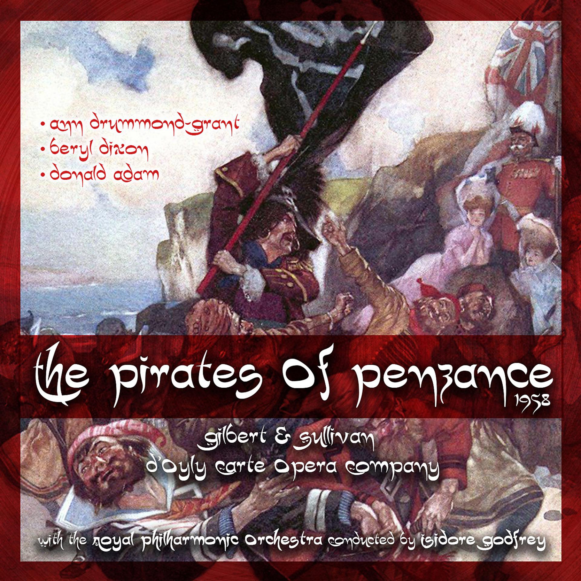 Постер альбома The Pirates Of Penzance (1958)