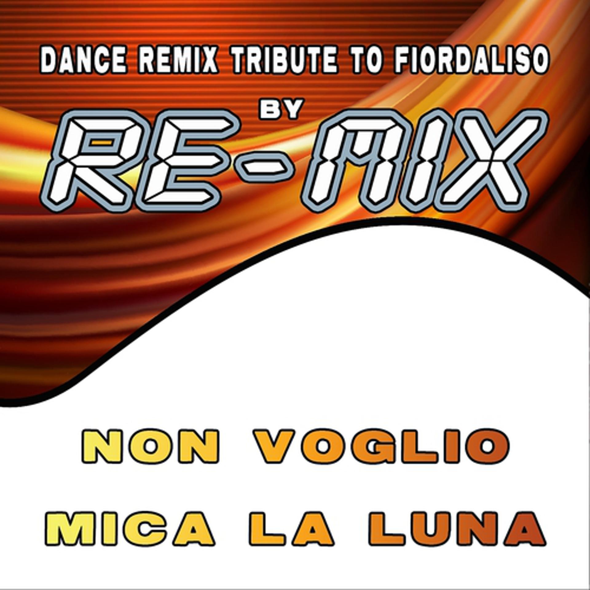 Постер альбома Non voglio mica la luna : Dance Remix Tribute to Fiordaliso