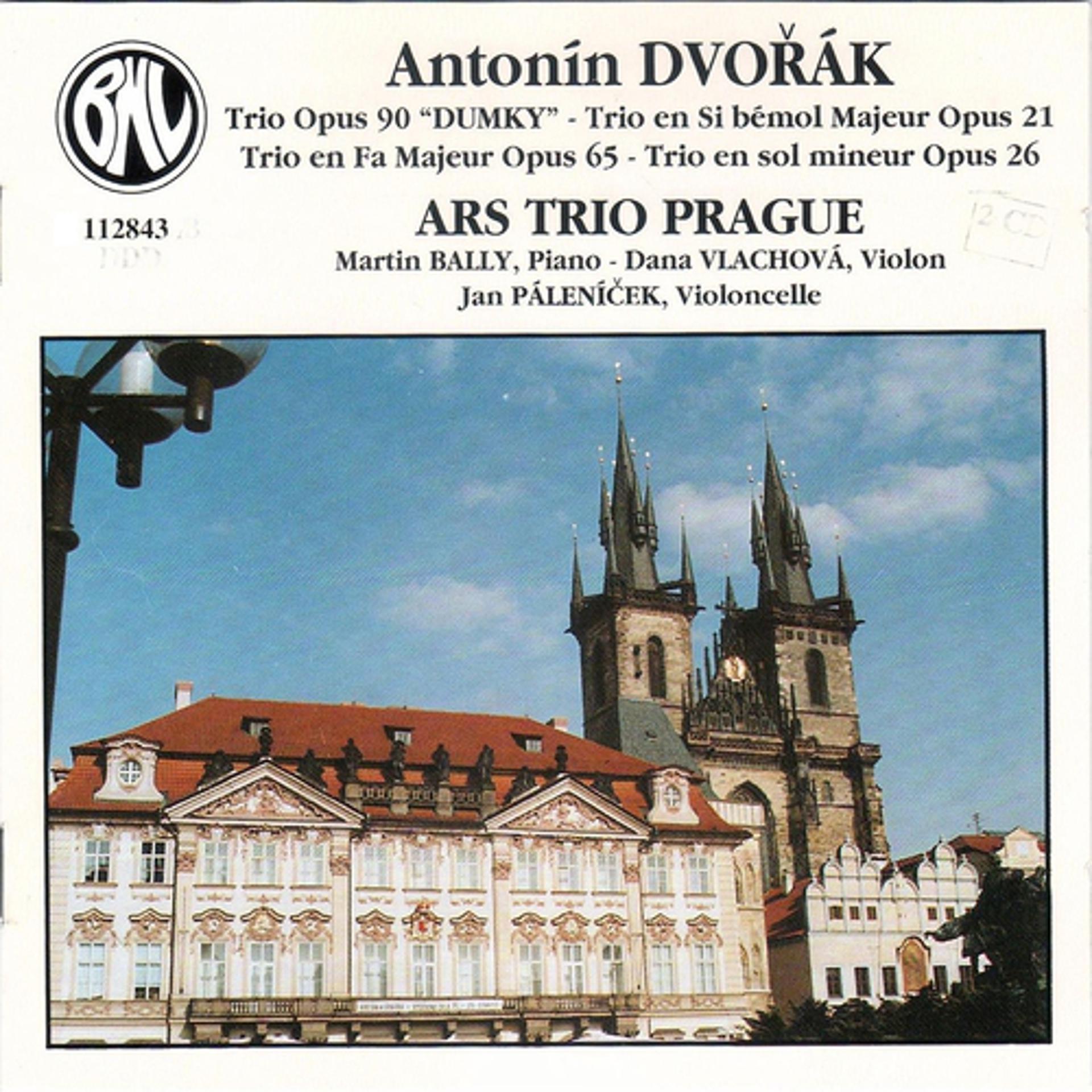 Постер альбома Dvořák: Trios violon, violoncelle, piano