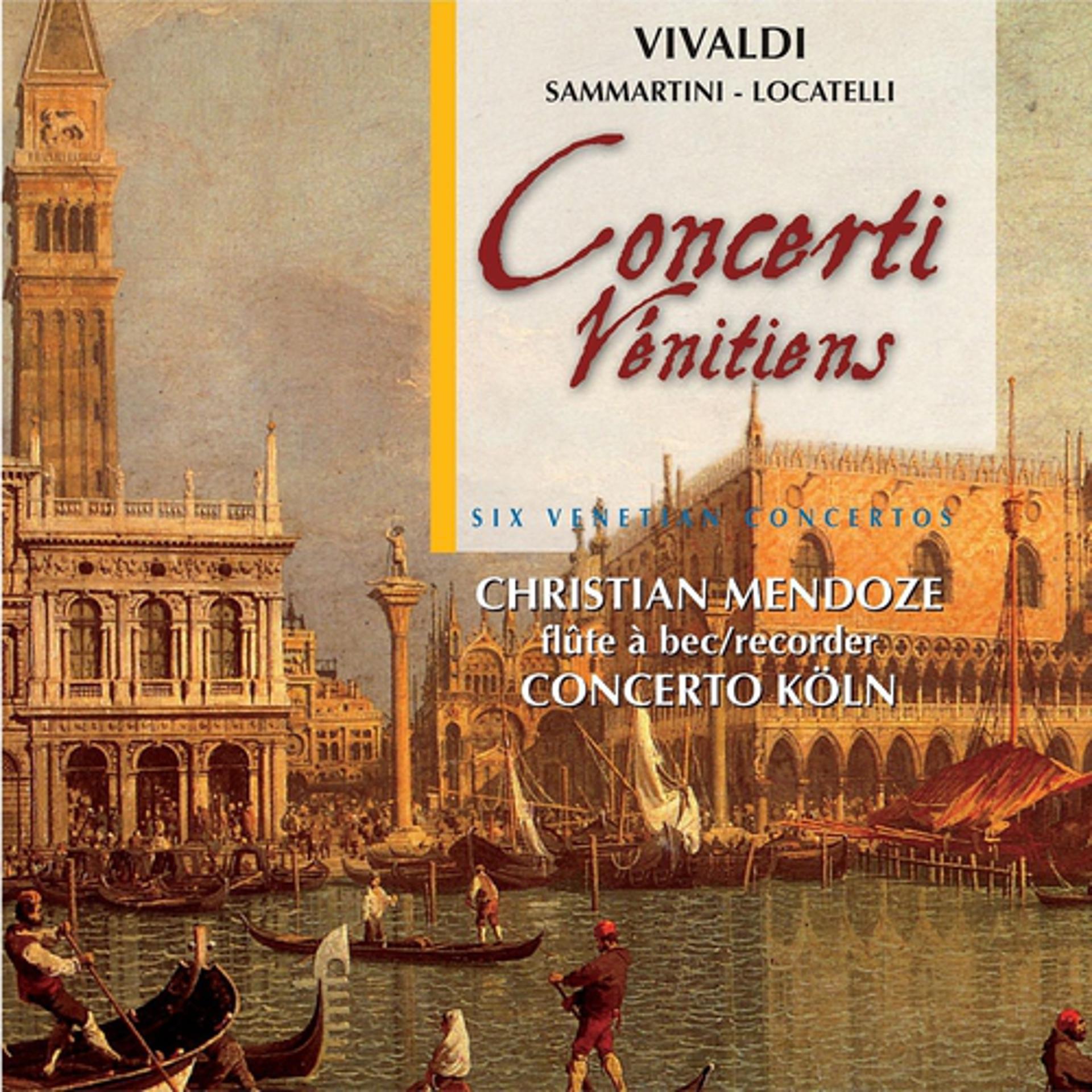Постер альбома Six concerti venitiens