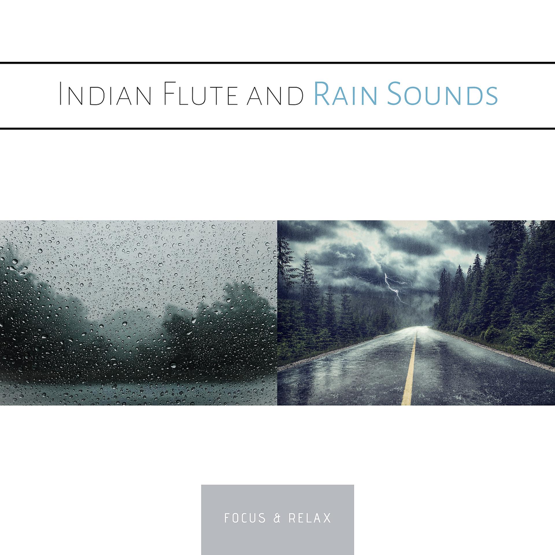 Постер альбома Indian Flute and Rain Sounds