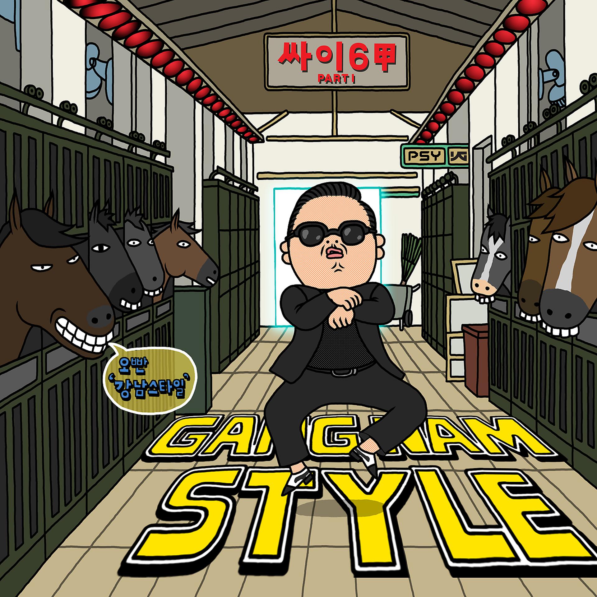 Постер альбома Gangnam Style (강남스타일)