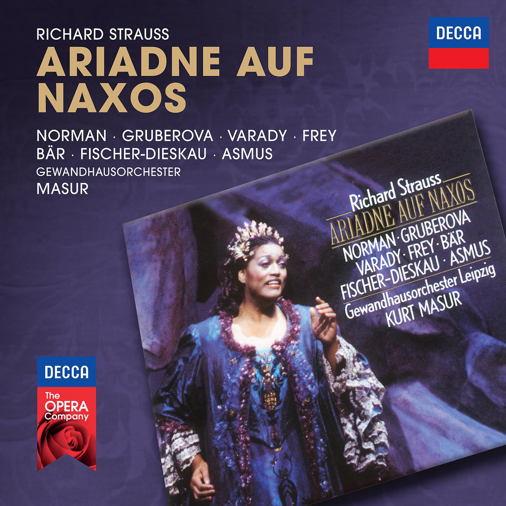 Постер альбома Strauss, R: Ariadne auf Naxos