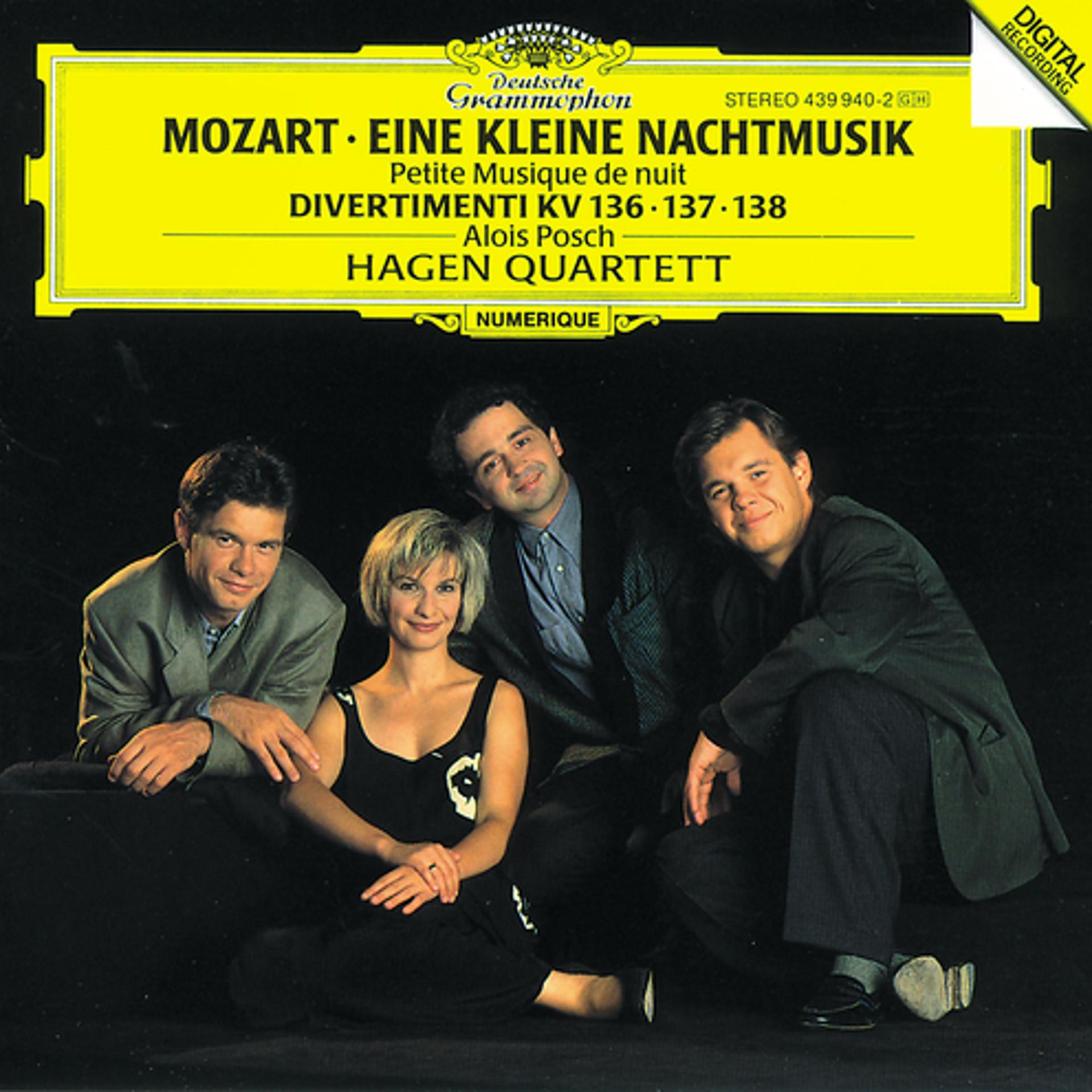 Постер альбома Mozart: Serenade No.13 in G K525 "Eine Kleine Nachtmusik"; Divertimenti