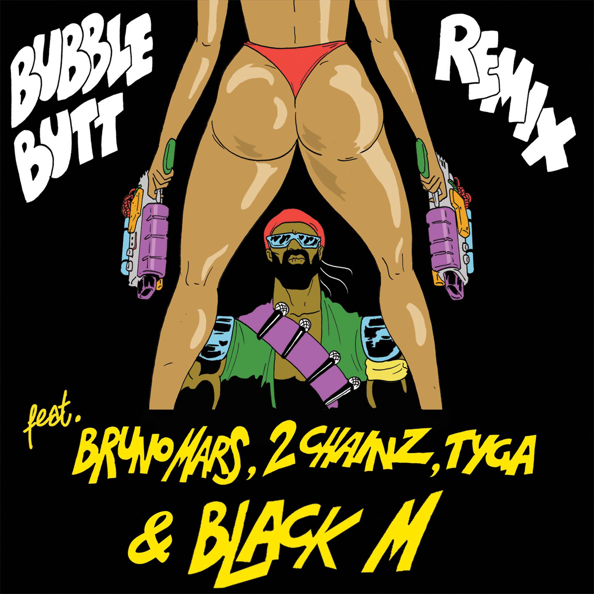 Постер альбома Bubble Butt (Remix) [feat. Bruno Mars, 2 Chainz, Tyga & Black M]