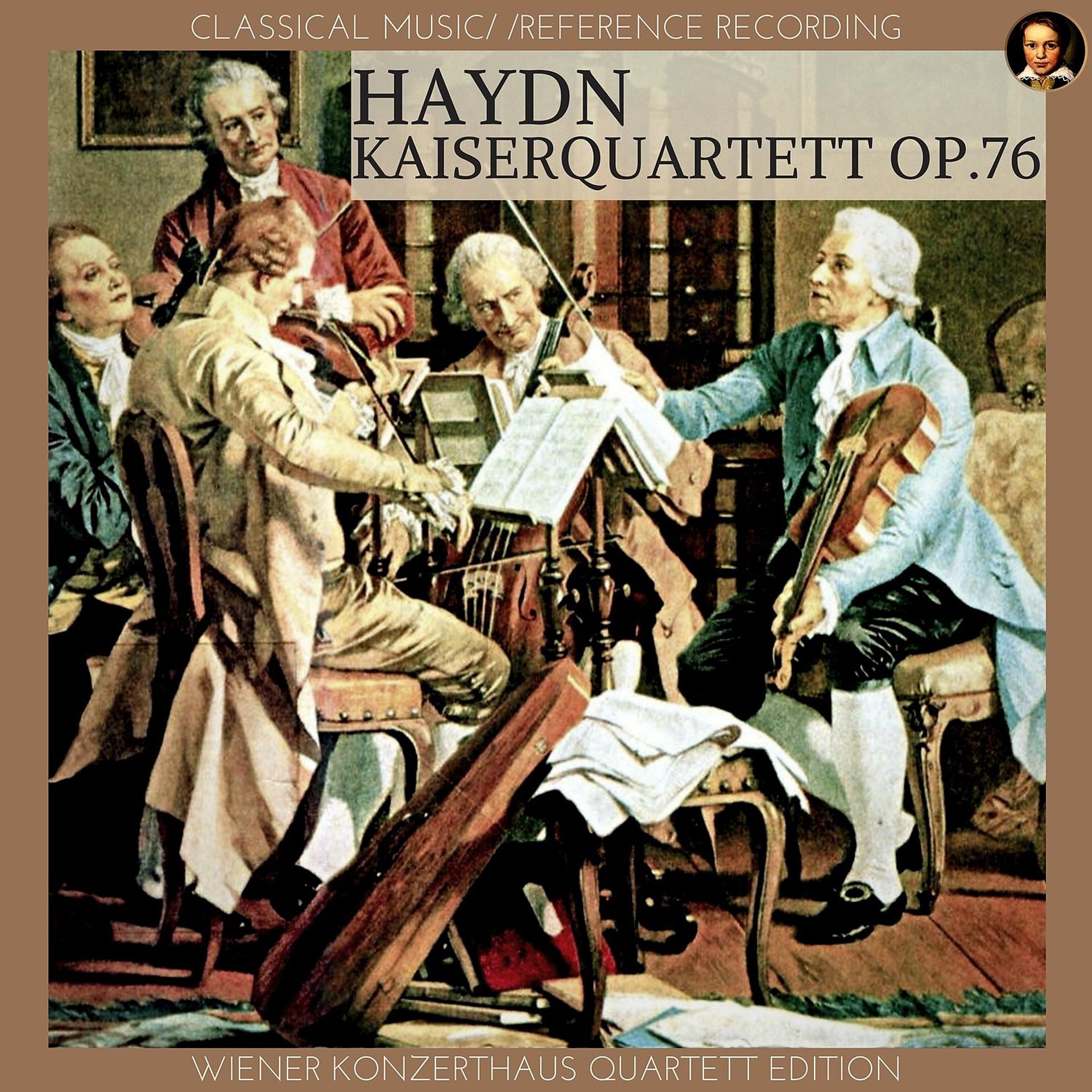 Постер альбома Haydn: Kaiserquartett Op.76