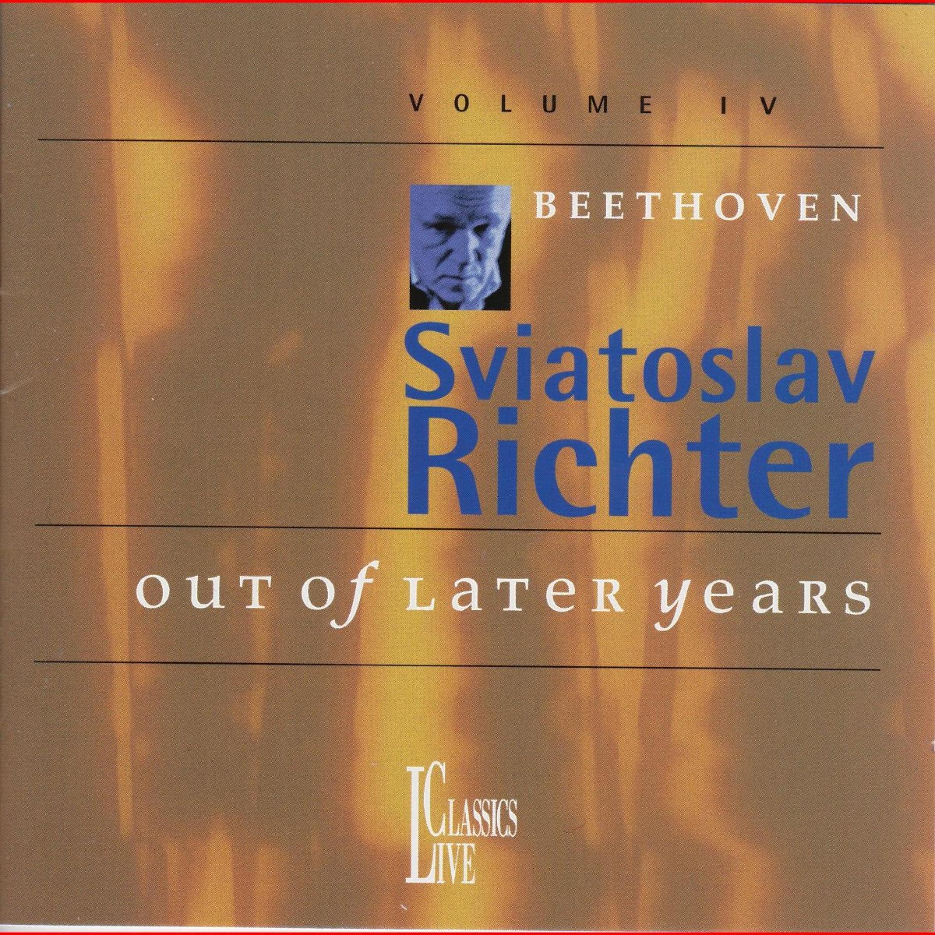 Постер альбома Beethoven: Out of Later Years, Vol. IV