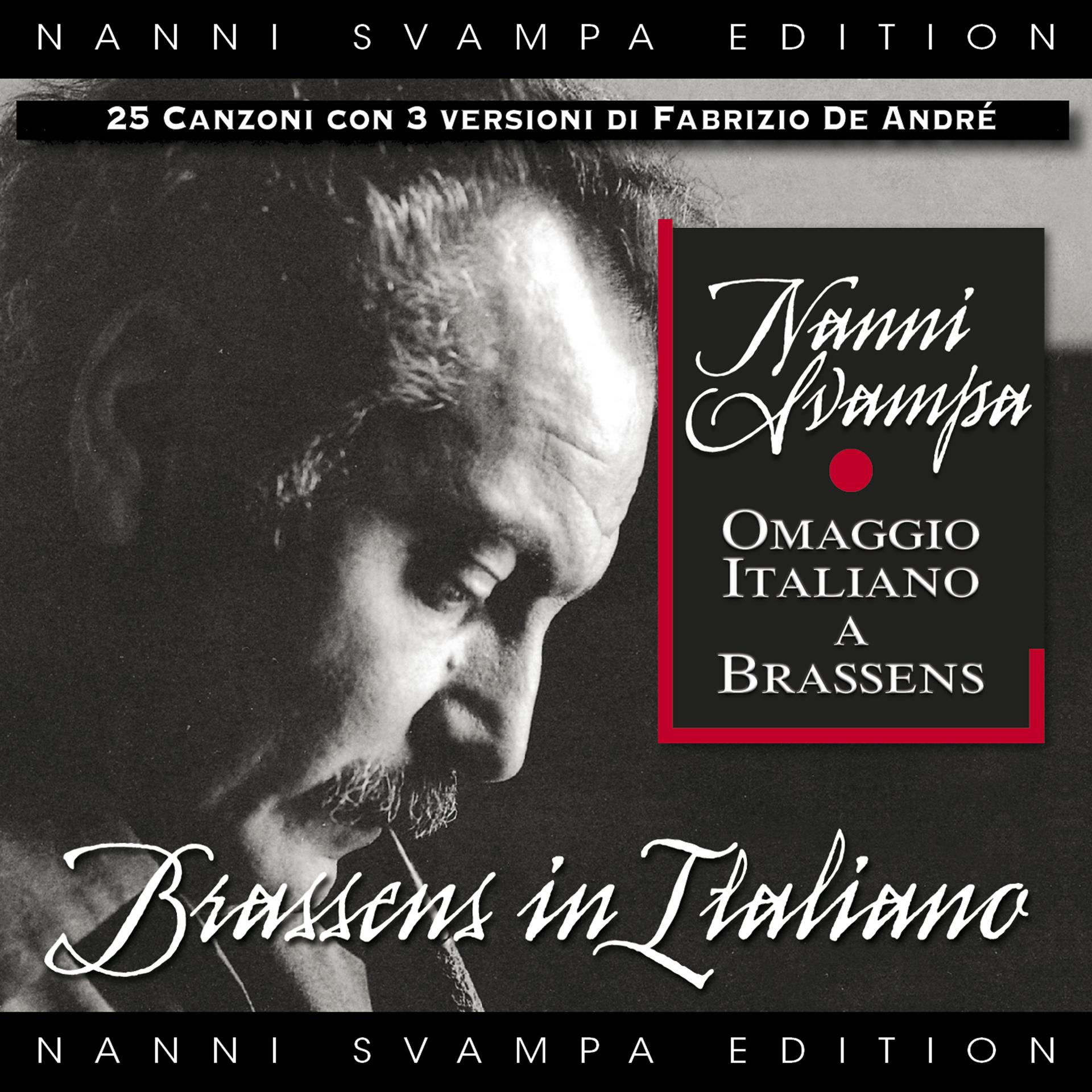 Постер альбома Brassens in Italiano (Donne, Gorilla, Fantasmi e Lillà)