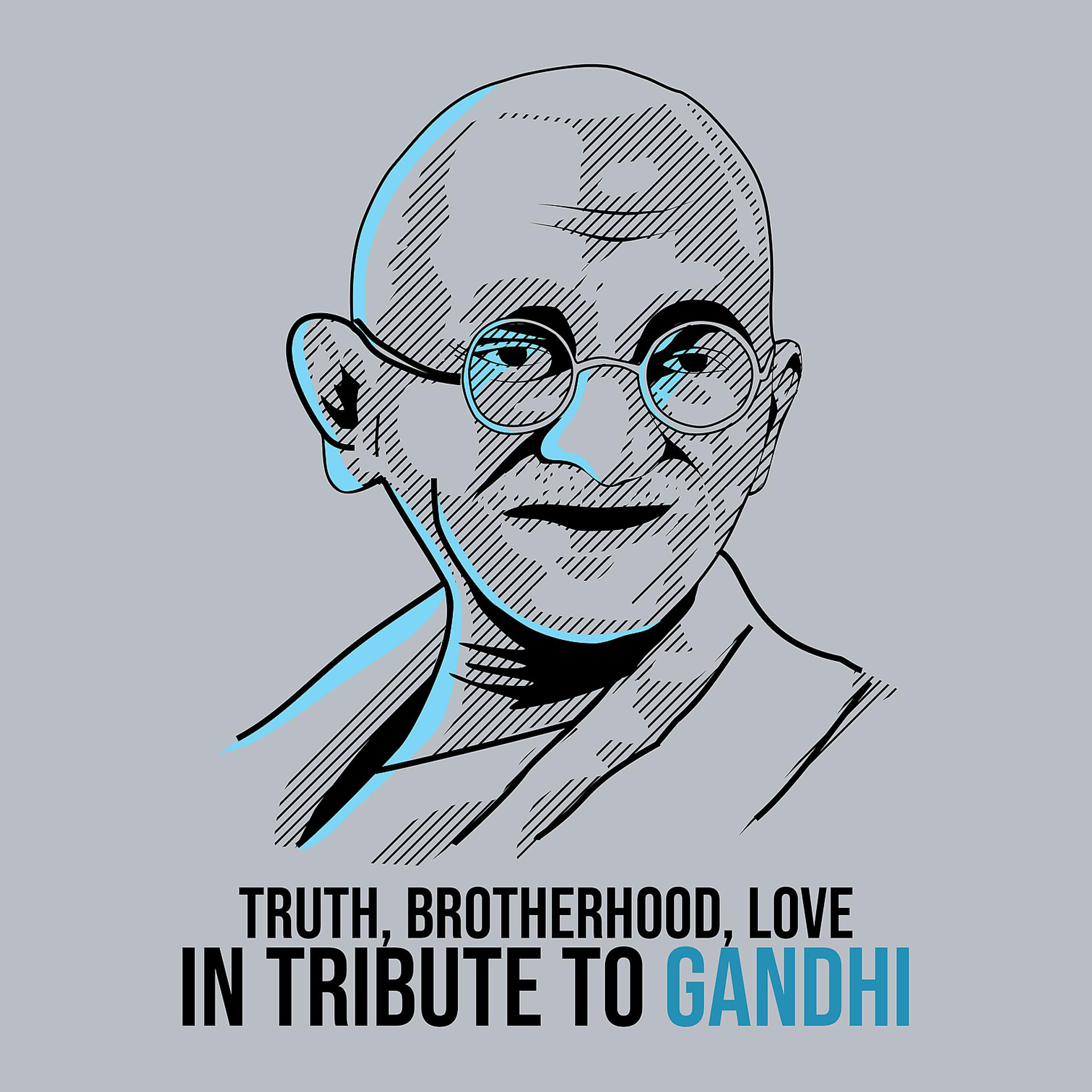 Постер альбома Truth, Brotherhood, Love: In Tribute to Gandhi