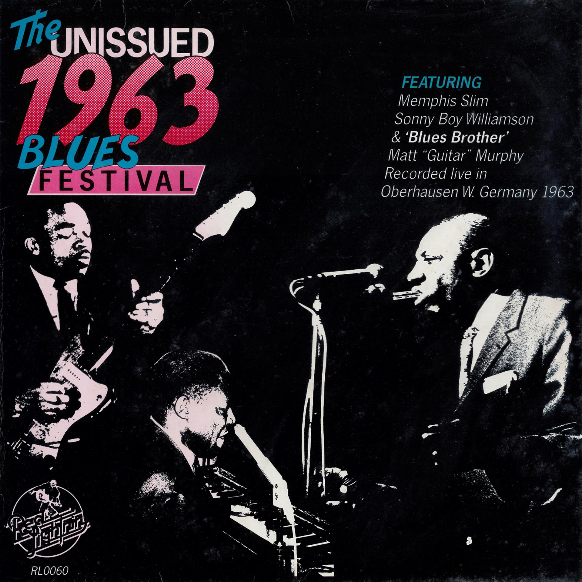 Постер альбома The Unissued 1963 Blues Festivals