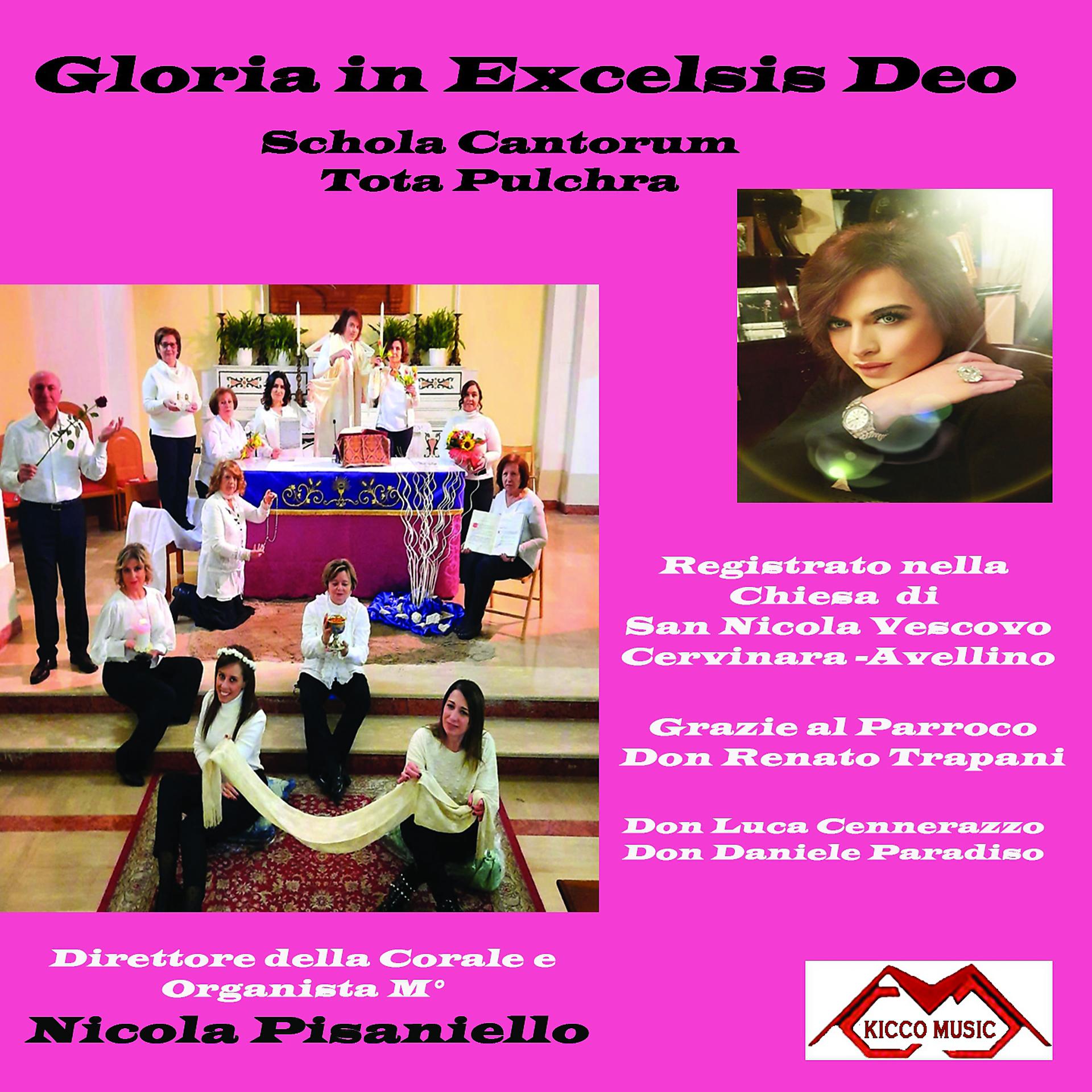 Постер альбома Cloria in Excelsis Deo-Canti sacri - Schola Cantorum Tota Pulchra