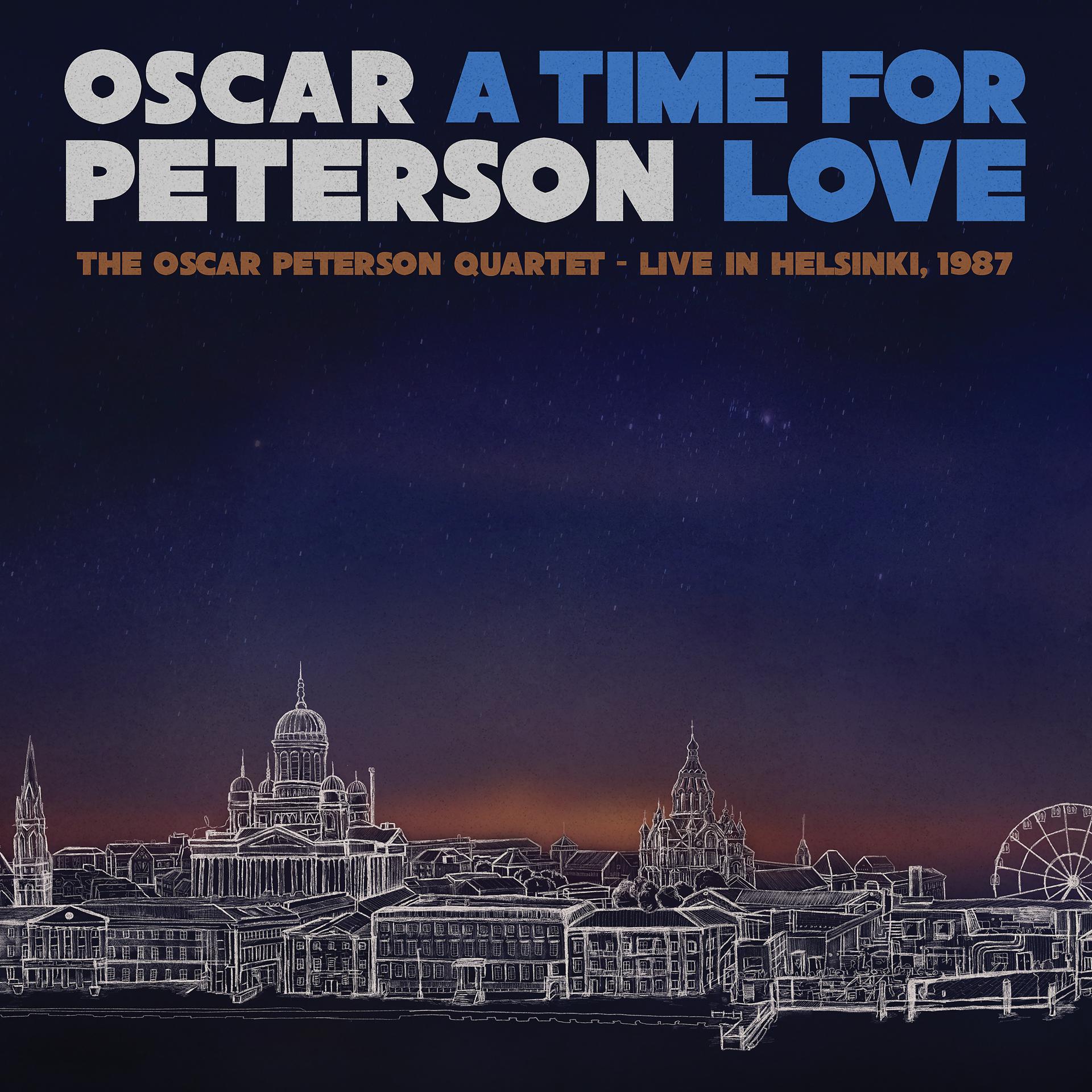 Постер альбома A Time for Love: The Oscar Peterson Quartet Live in Helsinki, 1987