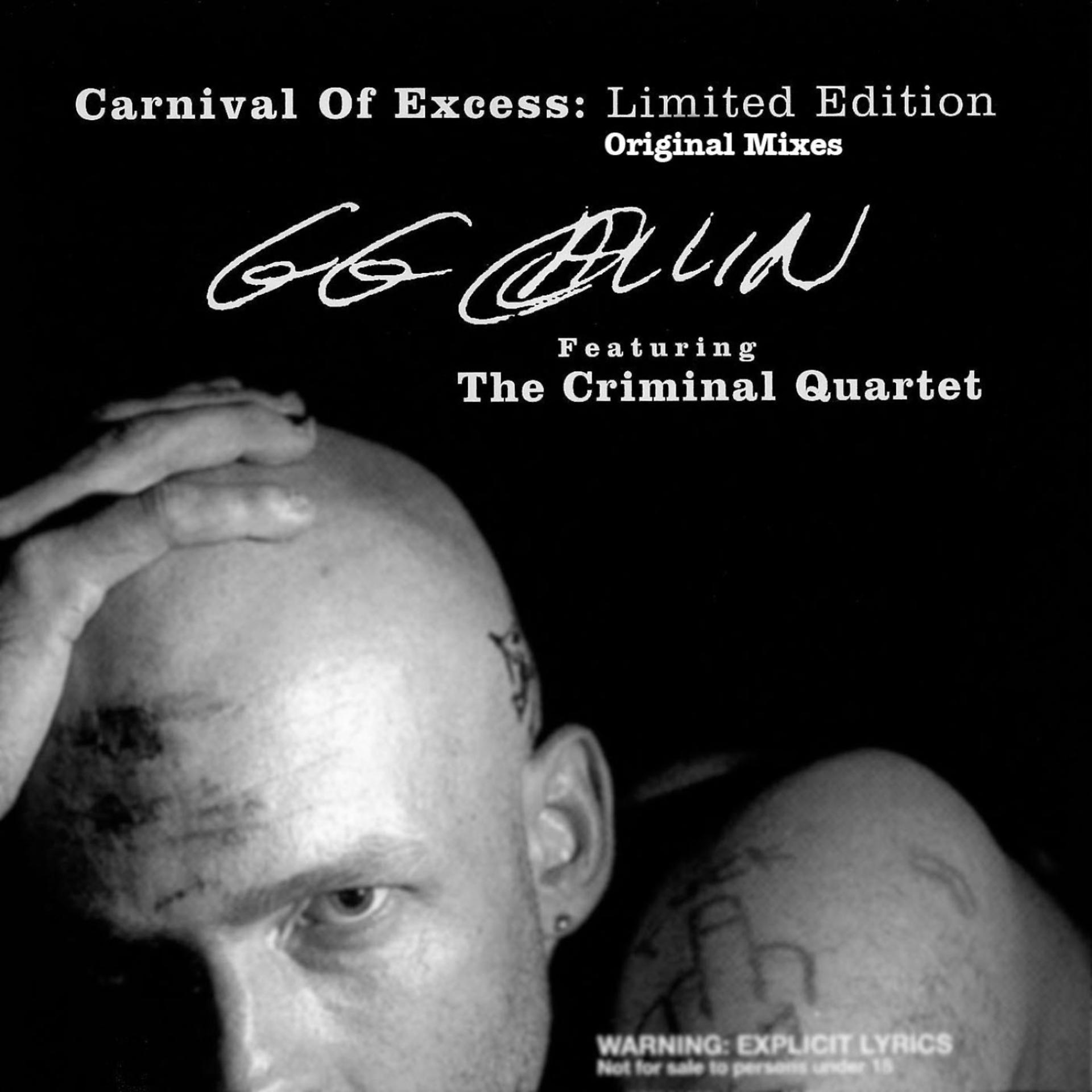 Постер альбома Carnival Of Excess : Limited Edition - Original Mixes