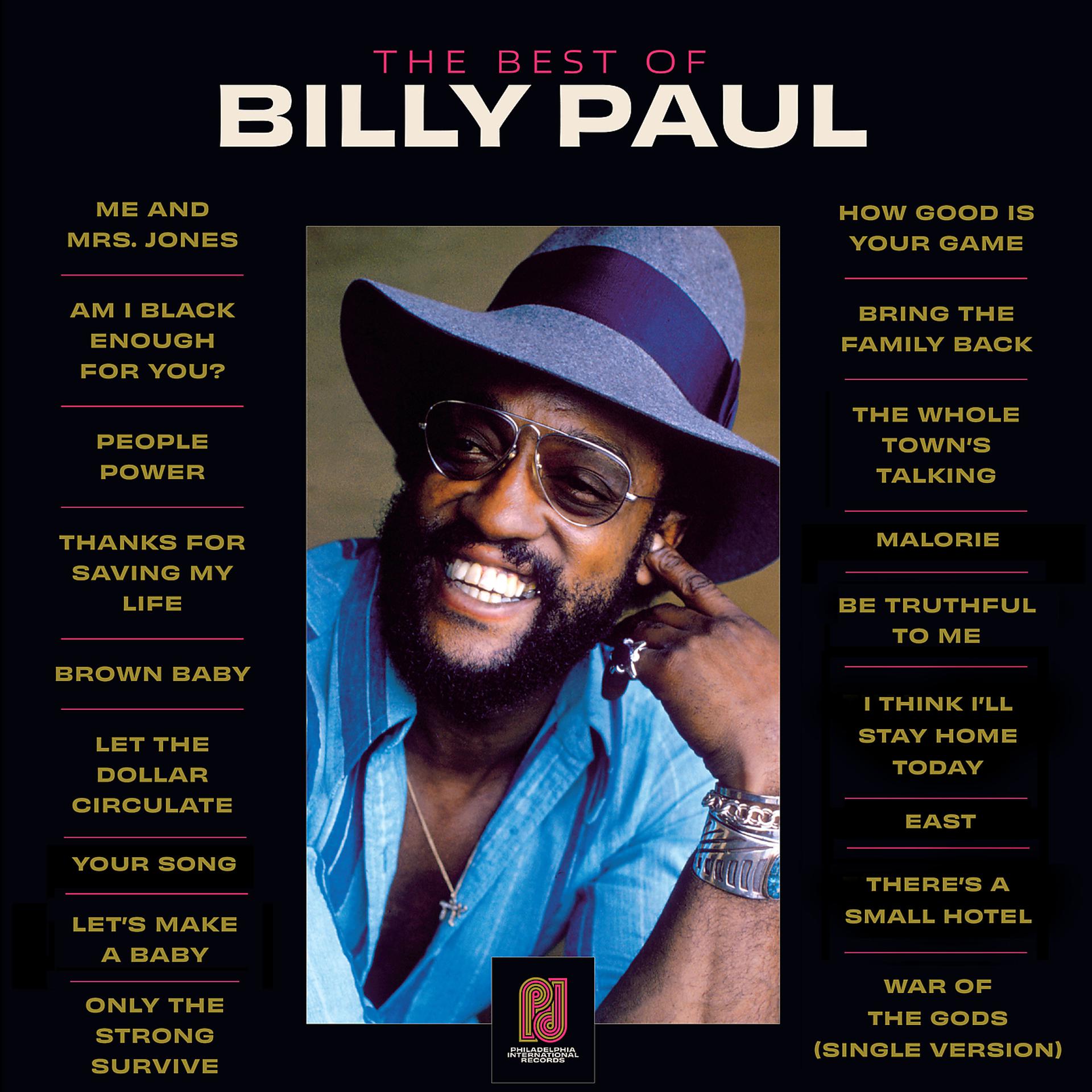 Постер альбома The Best Of Billy Paul