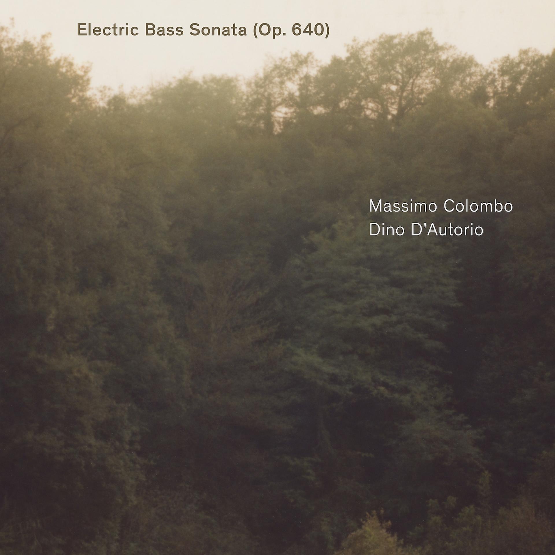 Постер альбома Electric Bass Sonata, Op. 640