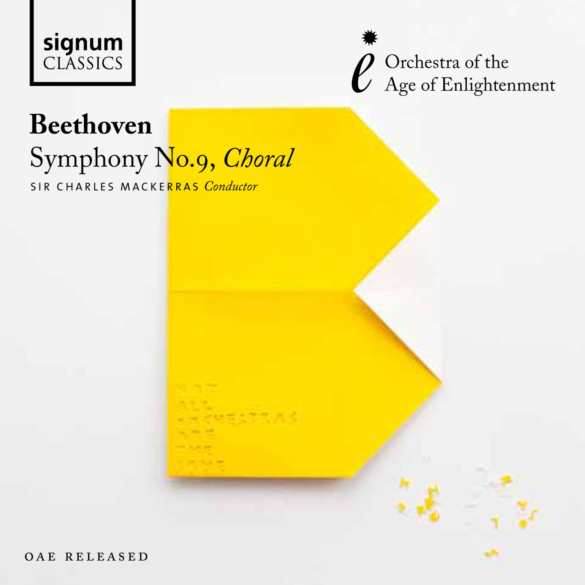 Постер альбома Beethoven: Symphony No.9, Choral
