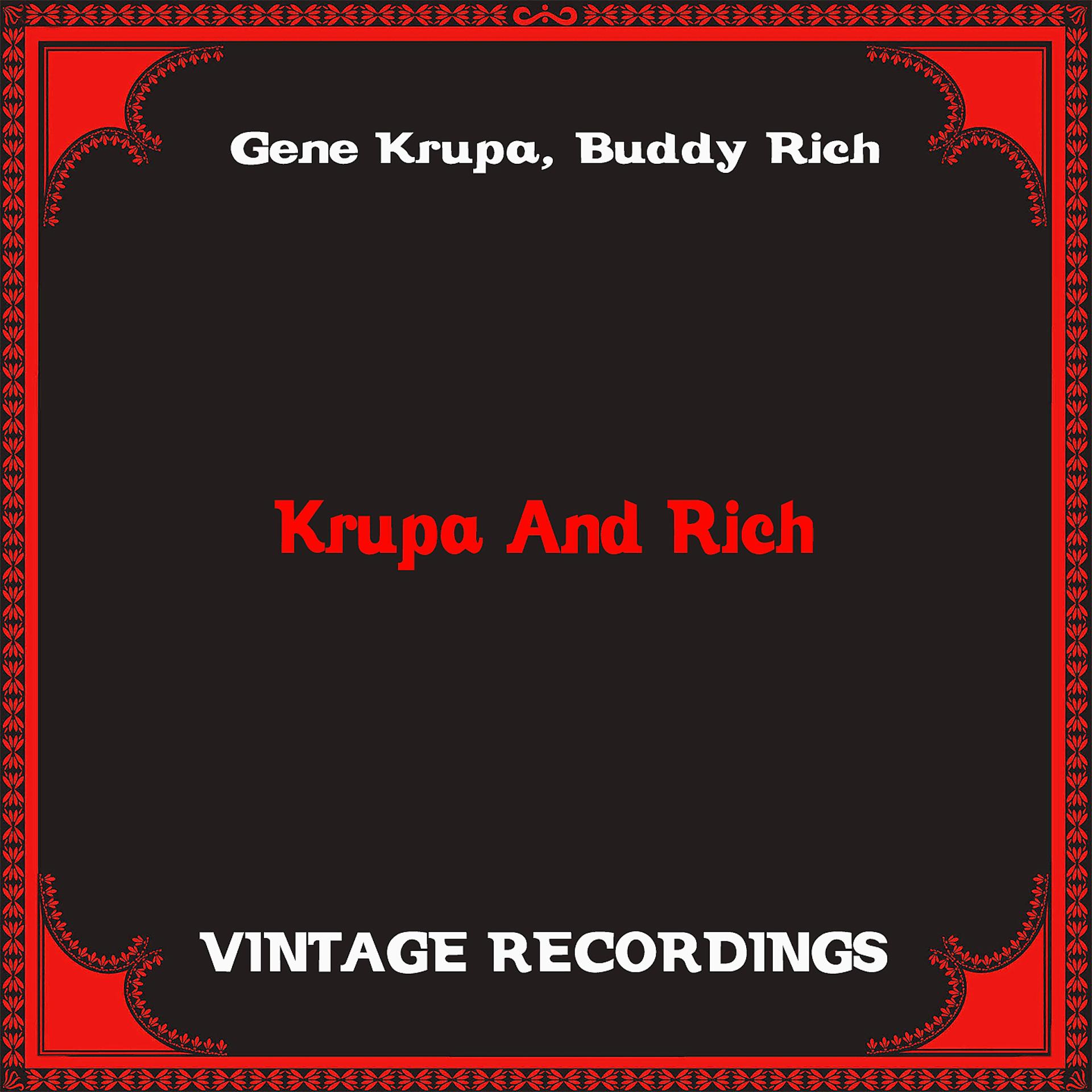 Постер альбома Krupa and Rich